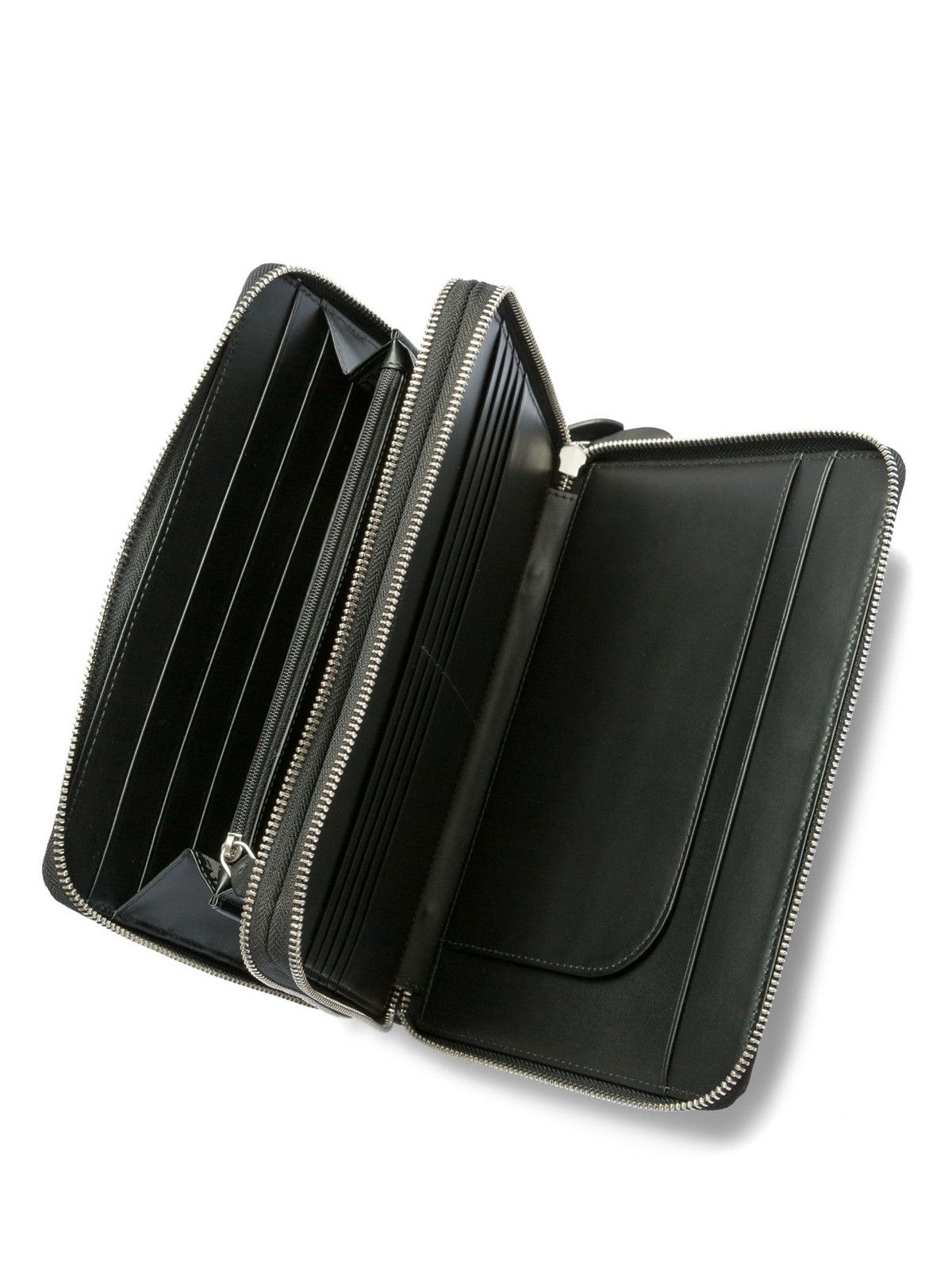 Emporio Armani EMPORIO ARMANI ALL OVER EMBOSSED LOGO LEATHER ORGANIZER Size ONE SIZE - 4 Thumbnail