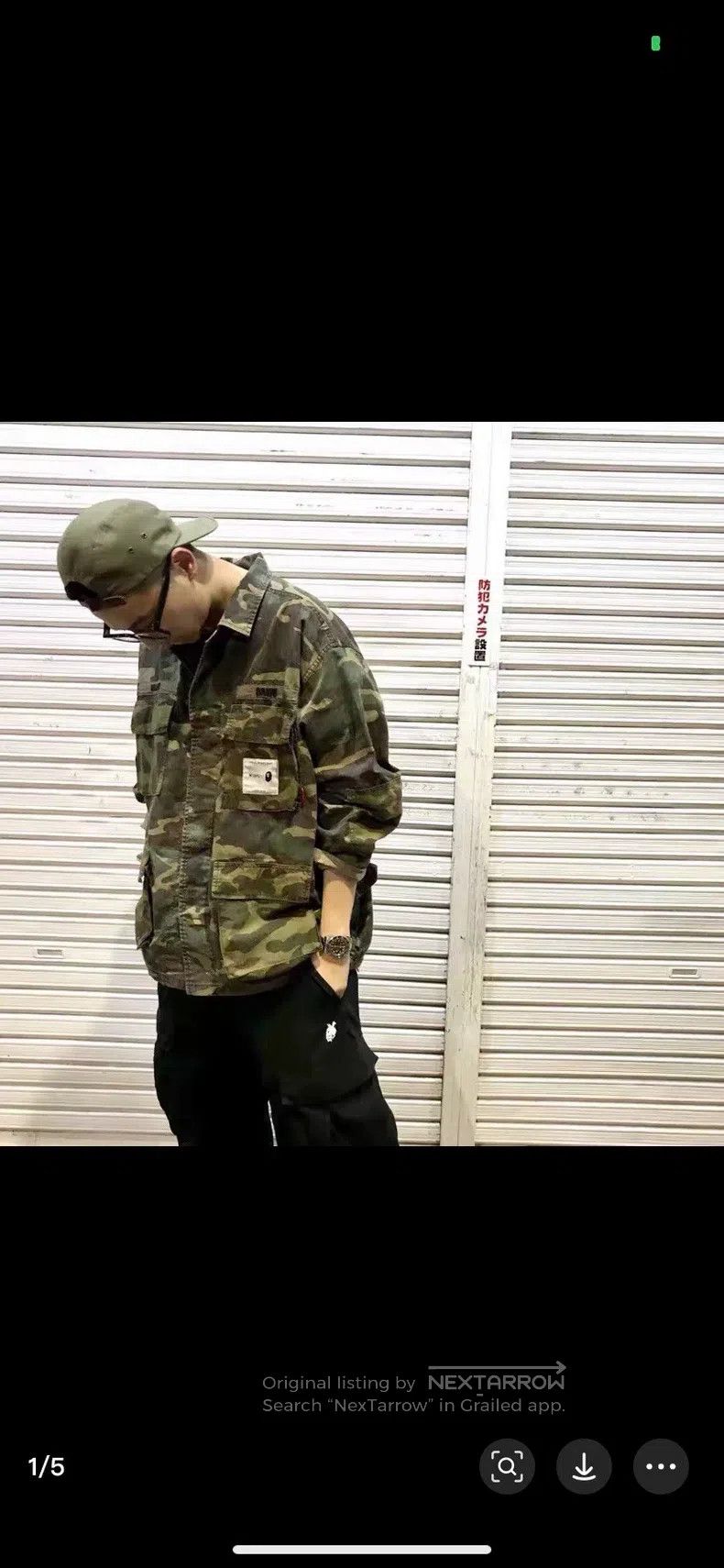 Wtaps Wtaps Co-branded camouflage four-pocket work jacket Size US M / EU 48-50 / 2 - 7 Thumbnail