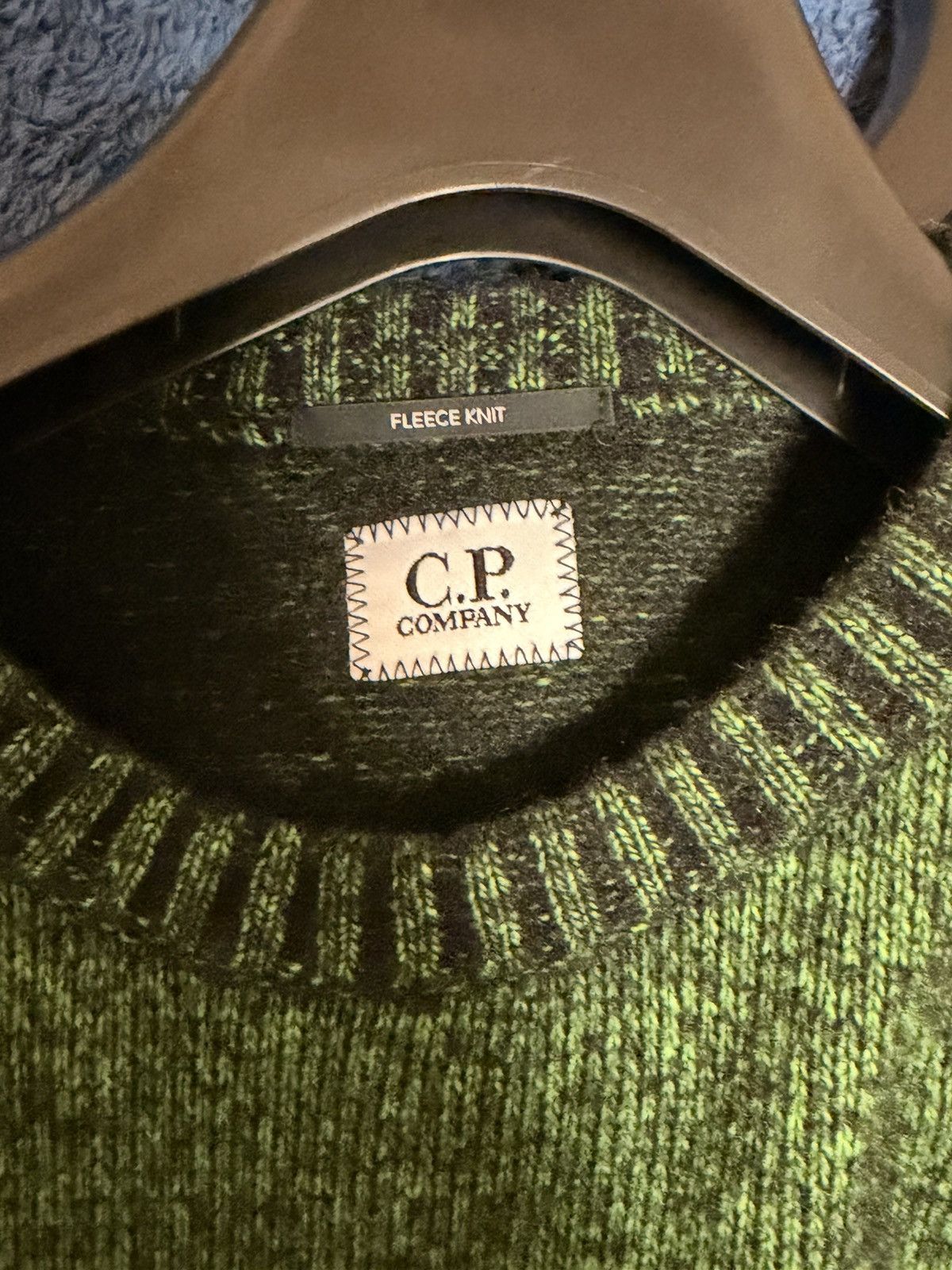 C.P. Company C.P. Company Lens Crewneck Sweater Green Camouflage Size US S / EU 44-46 / 1 - 12 Thumbnail