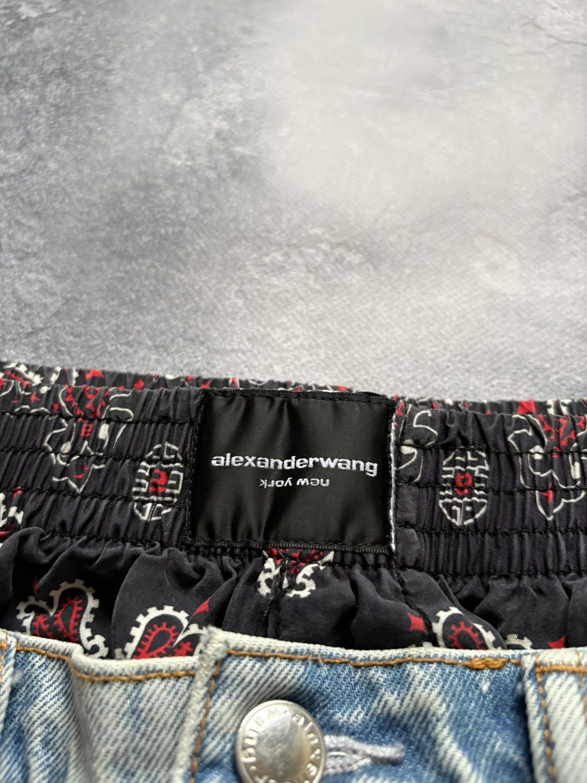 Alexander Wang Alexander Wang Y2K Distressed Layered Boxer Jeans Size 25 Size 25" / US 0 / IT 36 - 10 Thumbnail