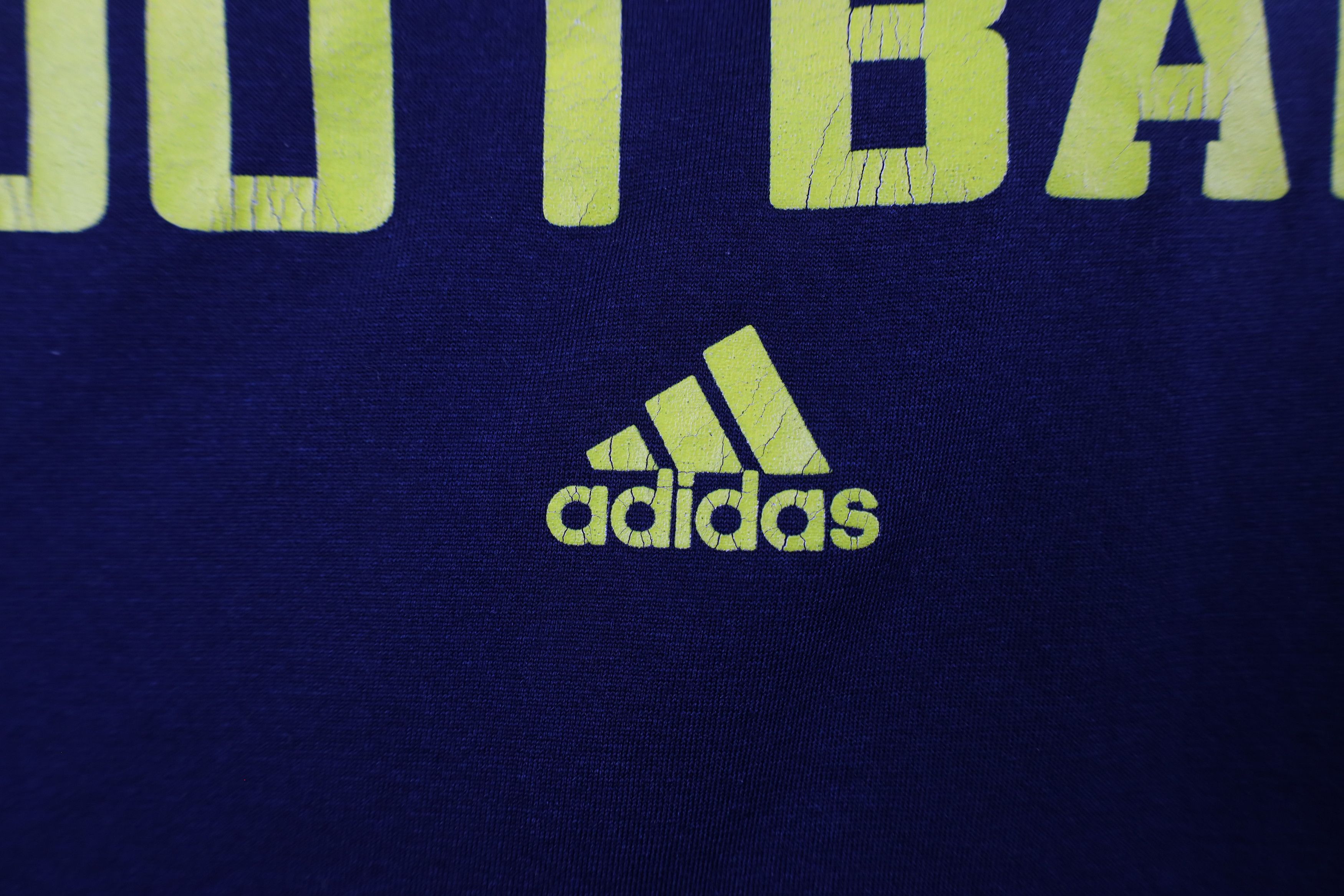 Adidas × Vintage Adidas University of Michigan Football Long Sleeve T-Shirt Size US XXL / EU 58 / 5 - 5 Thumbnail