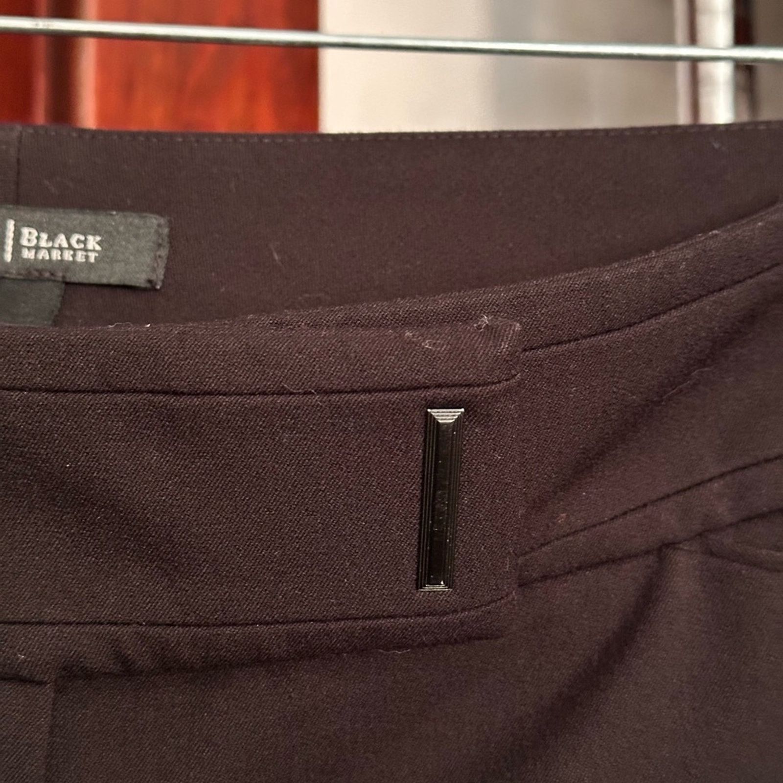 White House Black Market WHBM Modern Bootcut Slimming Stretch Pant Size 30" / US 8 / IT 44 - 4 Thumbnail