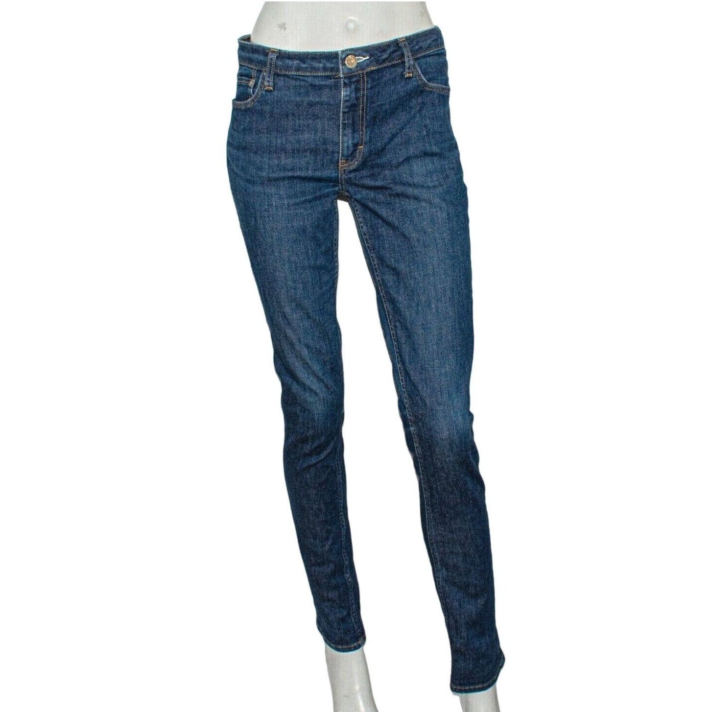 Acne Studios Acne Studios Women's Flex Raw Reform Denim Jeans Blue Size 28" / US 6 / IT 42 - 1 Thumbnail