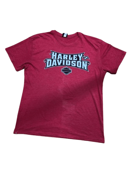 Harley Davidson Harley Davidson Big Y2K Logo Short Sleeve T-Shirt Size XL Size US XL / EU 56 / 4 - 1 Thumbnail