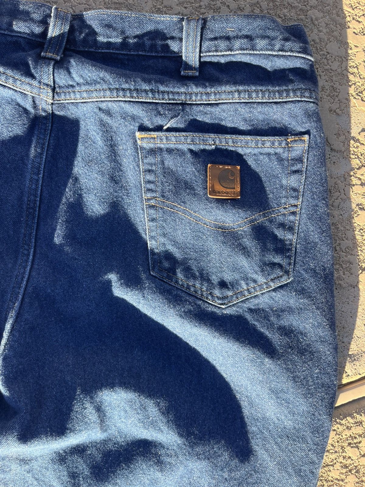 Carhartt × Vintage Cathartic Baggy Vintage Jeans 42x30 Size US 42 / EU 58 - 3 Thumbnail