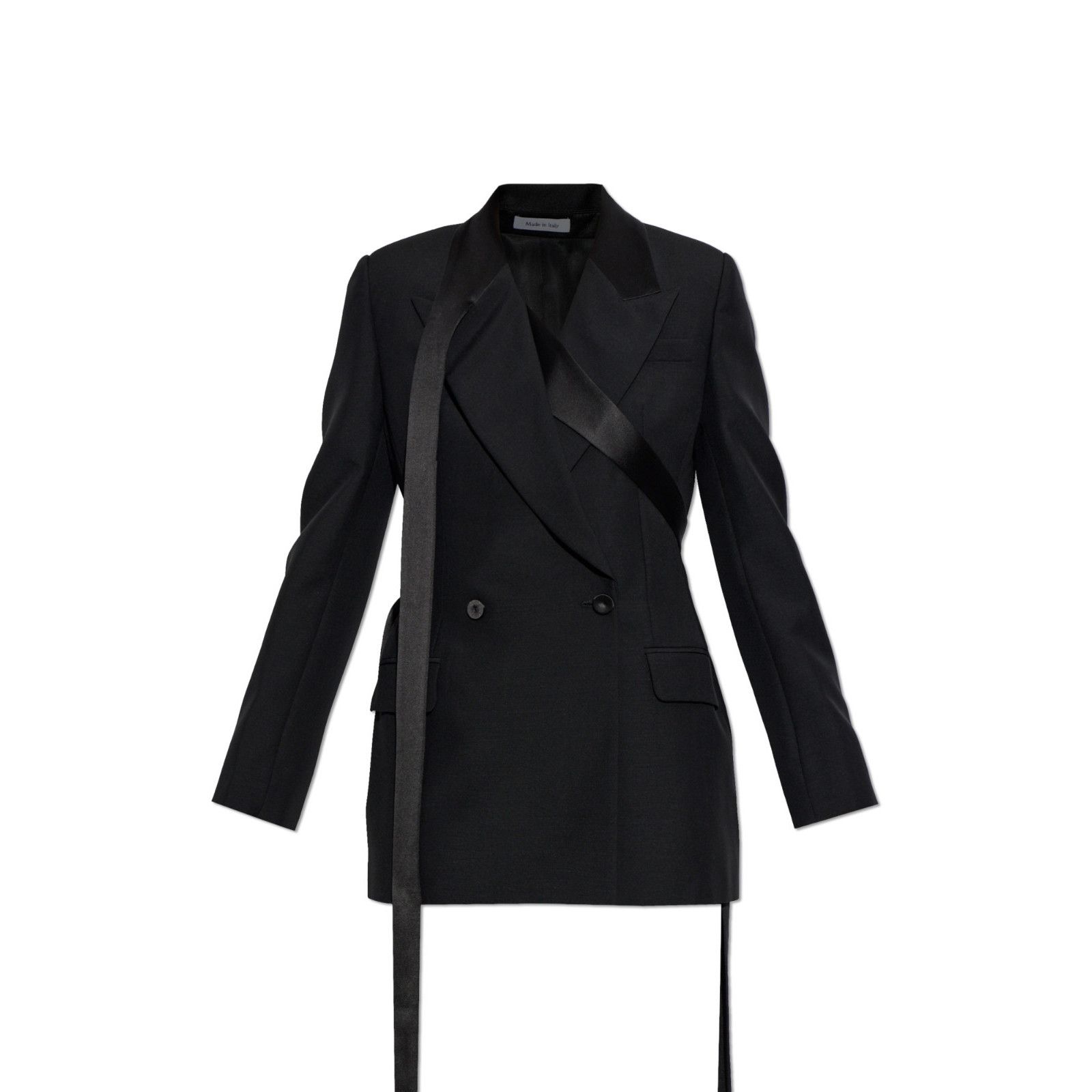 Alexander McQueen ALEXANDER MCQUEEN Black Wool Blazer Jacket New & Authentic ( Size M / US 6-8 / IT 42-44 - 1 Preview