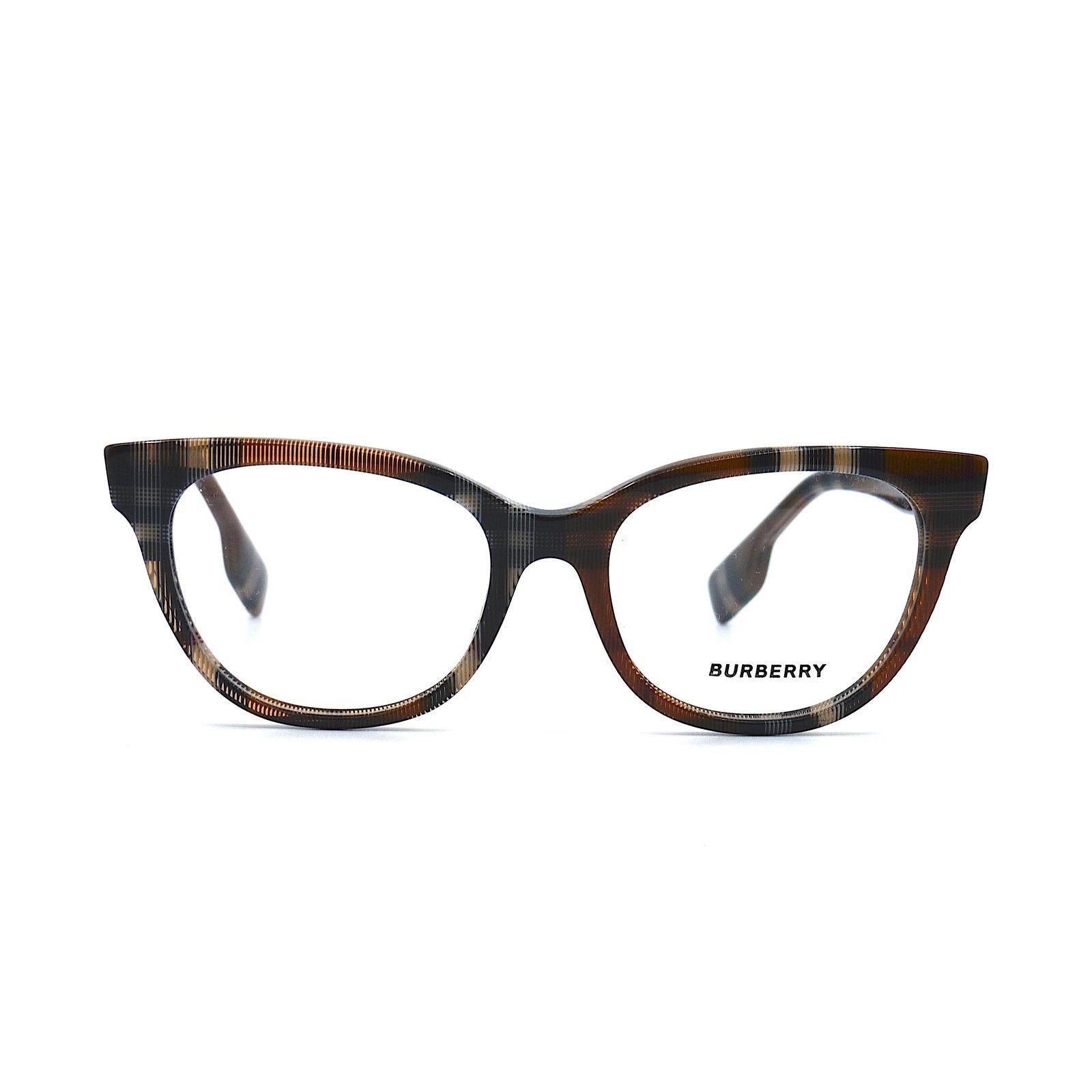 Burberry NEW BURBERRY BE2375 3966 CHECK BROWN EYEGLASSES FRAME Size ONE SIZE - 3 Thumbnail