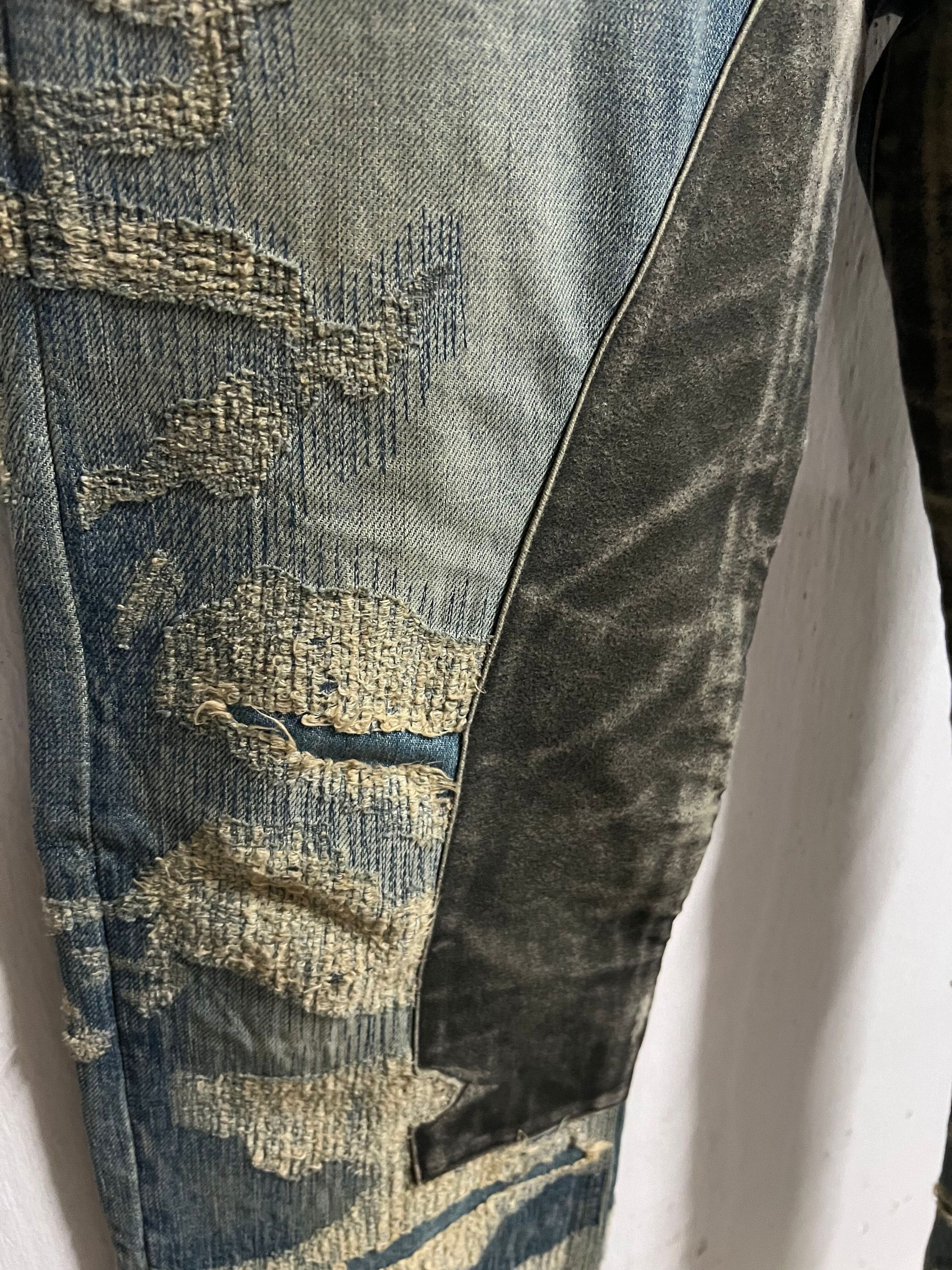 Givenchy Boro Destroyed denim jeans Size US 30 / EU 46 - 5 Thumbnail