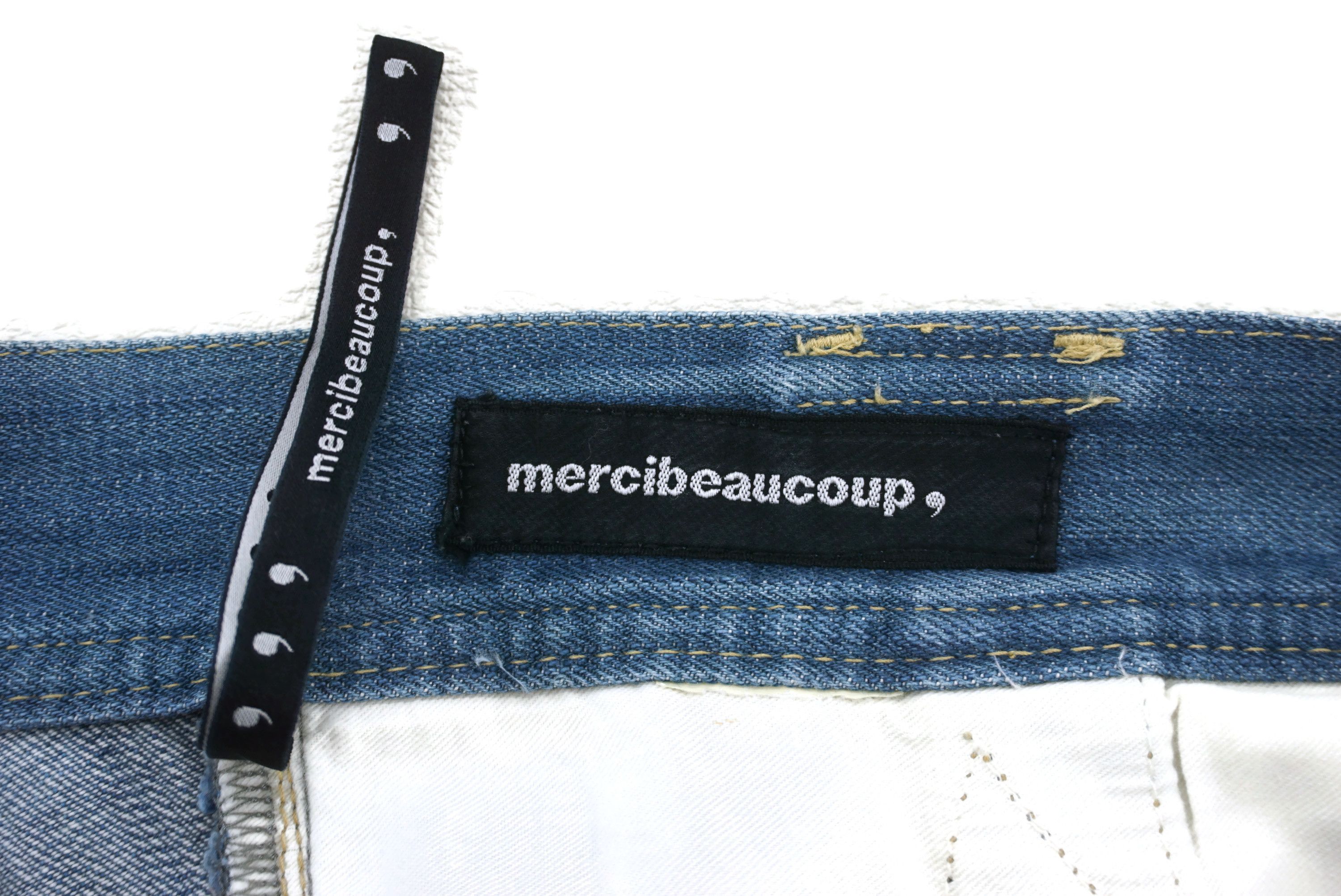 Japanese Brand Mercibeaucoup Jeans fit W31xL25.5 Dropped Crotch Cropped Size US 28 / EU 44 - 9 Thumbnail