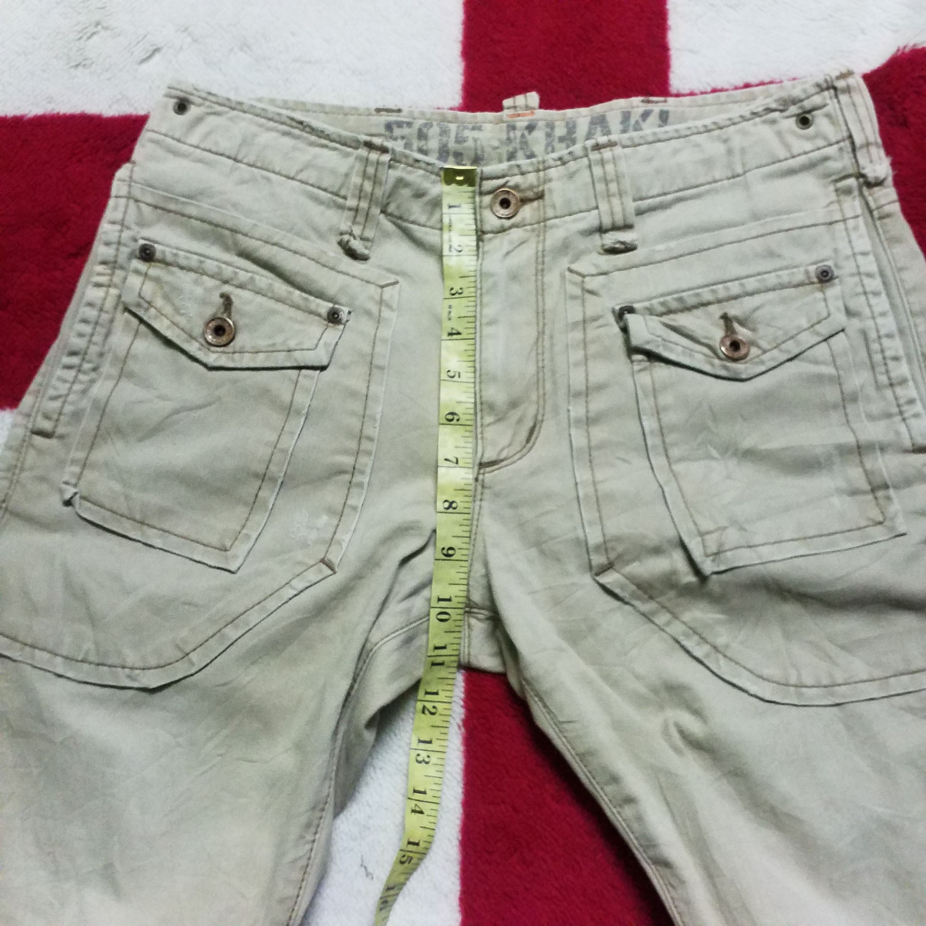 Edwin EDWIN 505 KHAKI BUSH PANT FLARE Size US 32 / EU 48 - 4 Thumbnail