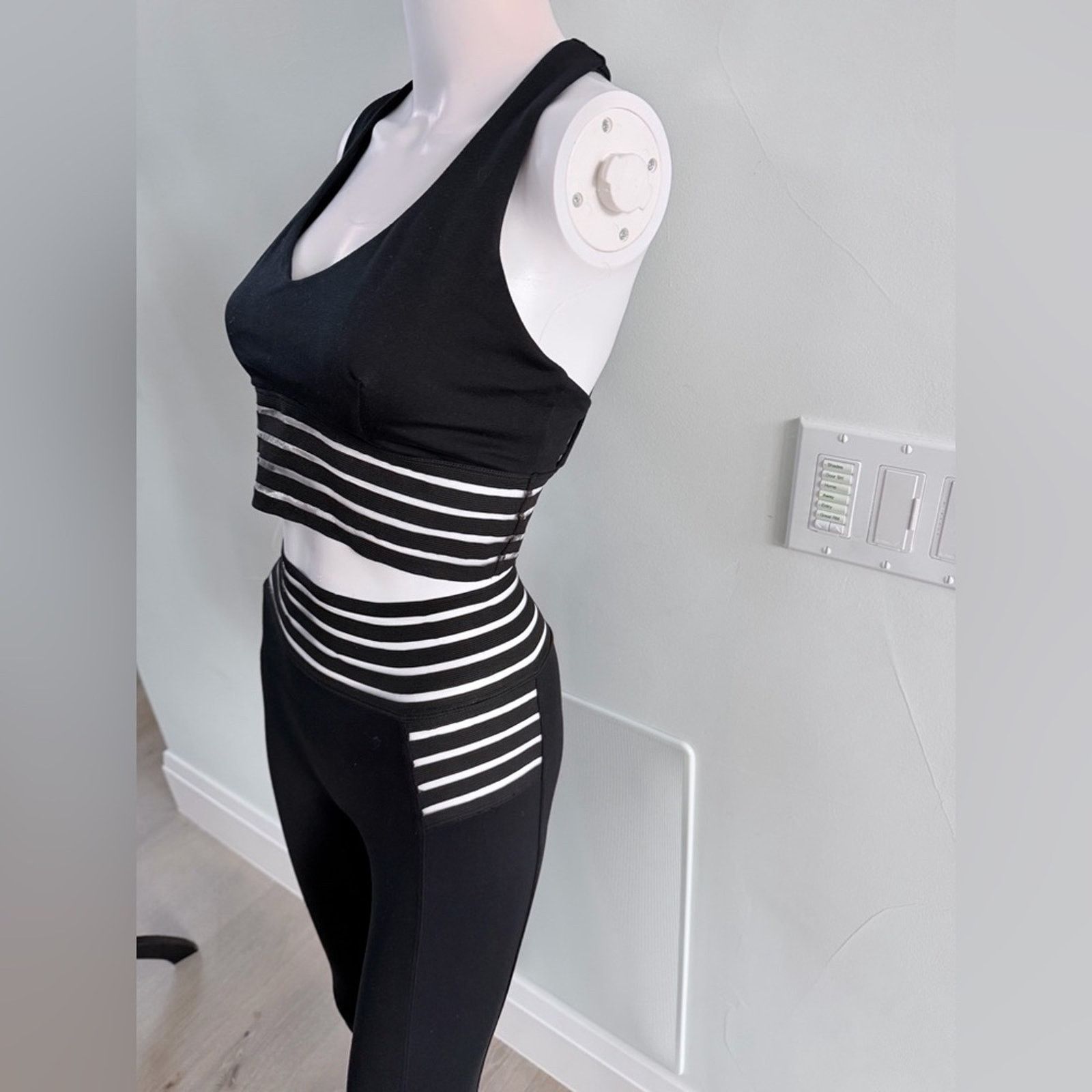 Other New Bombshell Black Striped 3 piece set Size ONE SIZE - 10 Thumbnail