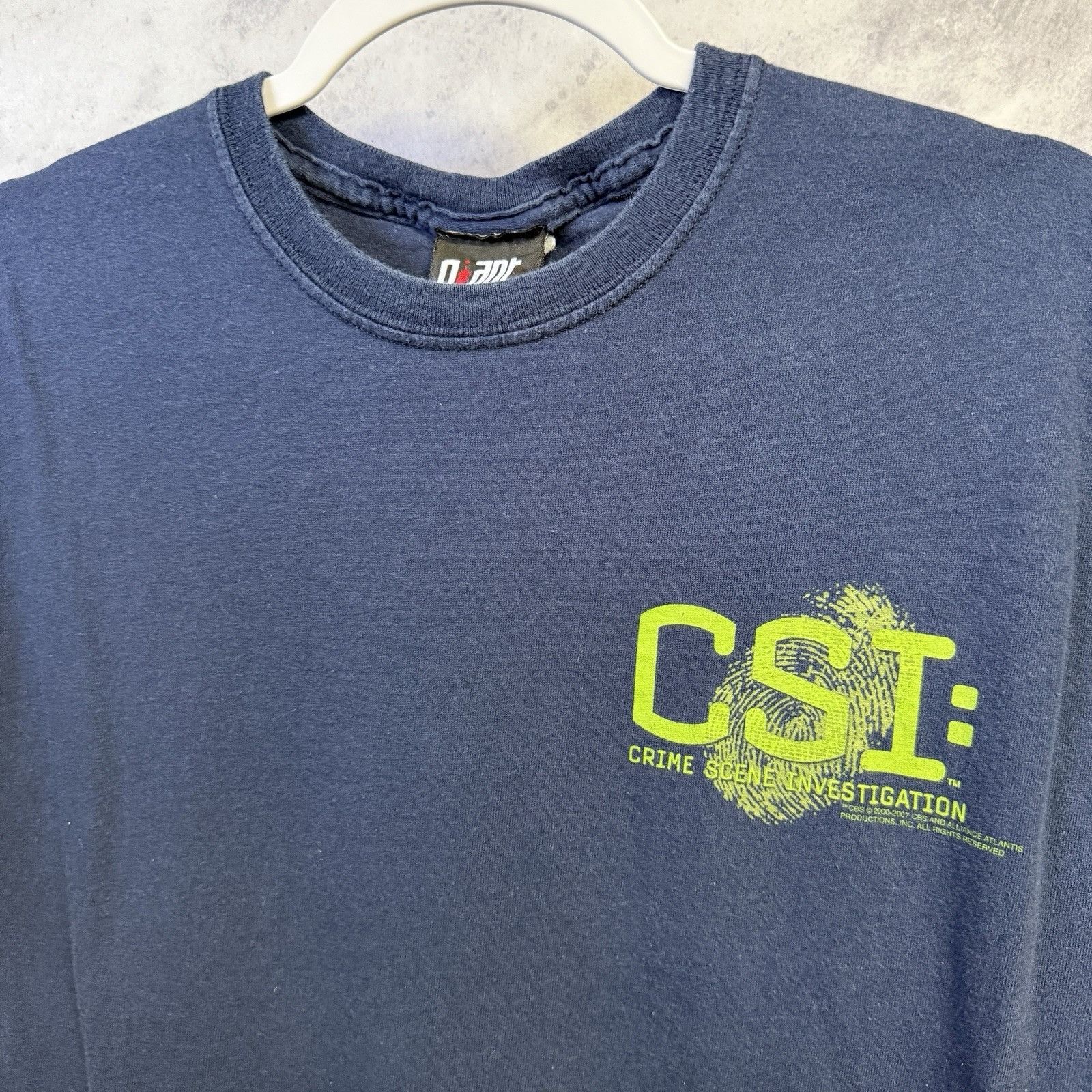 Vintage Vintage CSI Crime Scene Investigations T Shirt Mens Medium Size US M / EU 48-50 / 2 - 4 Thumbnail
