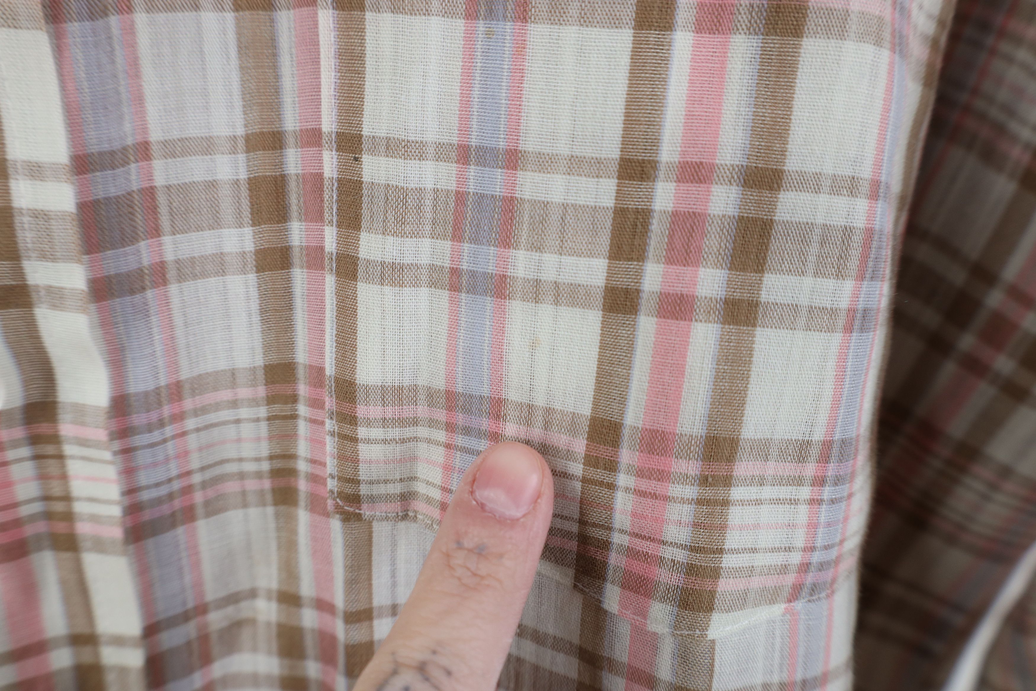 Vintage Vintage 60s 70s Western Collared Button Shirt Plaid USA Size US M / EU 48-50 / 2 - 4 Thumbnail