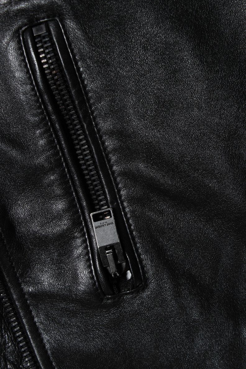 Saint Laurent Paris Saint Laurent, 2016 black leather biker Size US L / EU 52-54 / 3 - 6 Thumbnail