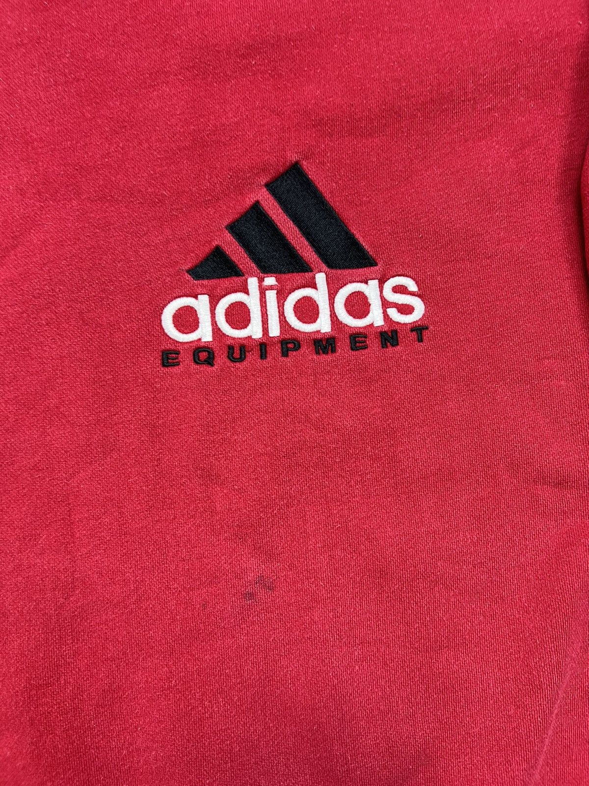 Adidas × Vintage Sweatshirt Adidas Equipment vintage 90’s big logo Size US M / EU 48-50 / 2 - 2 Thumbnail