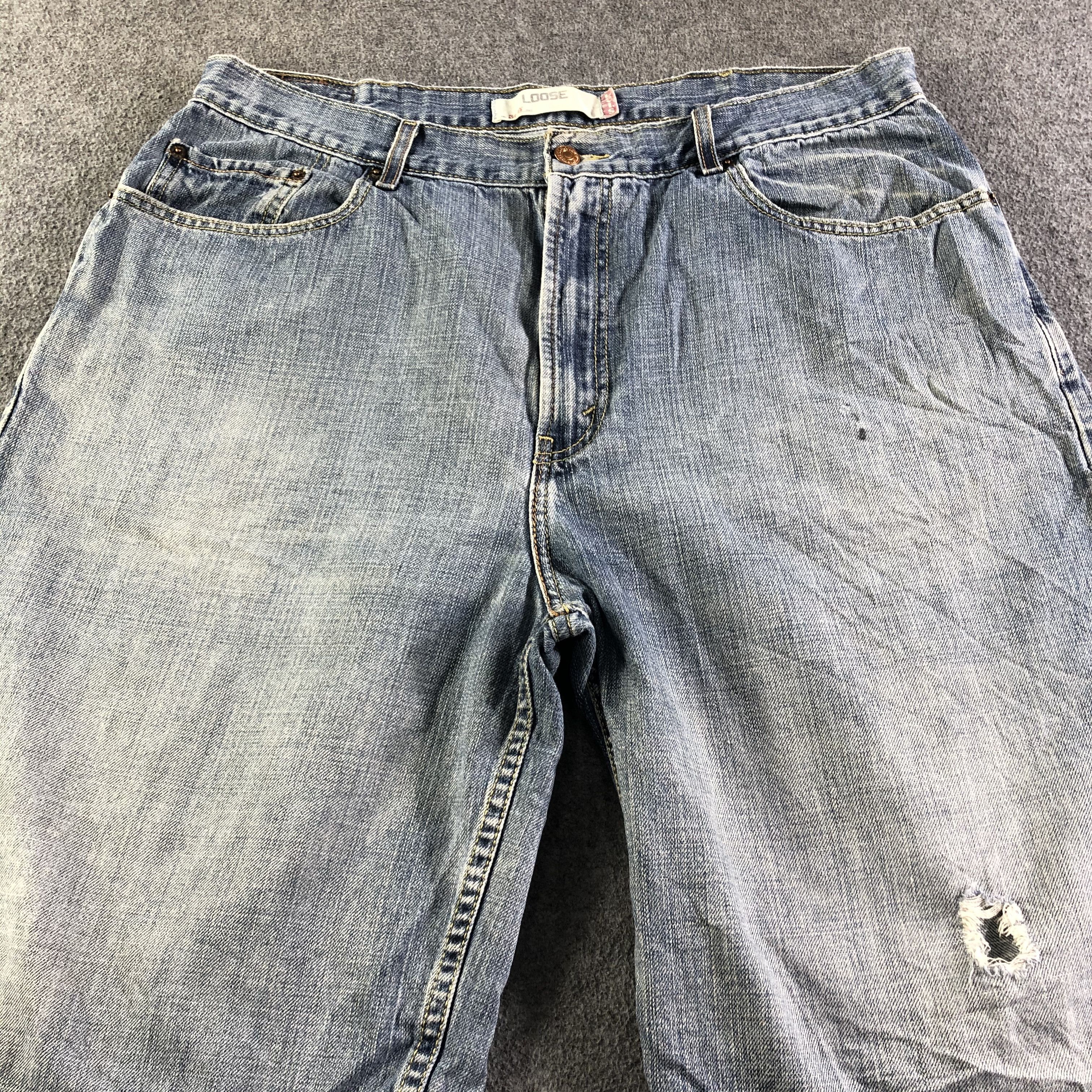 Levi's × Vintage Vintage Levis 569 Jeans-J4462 Size 37" - 3 Thumbnail
