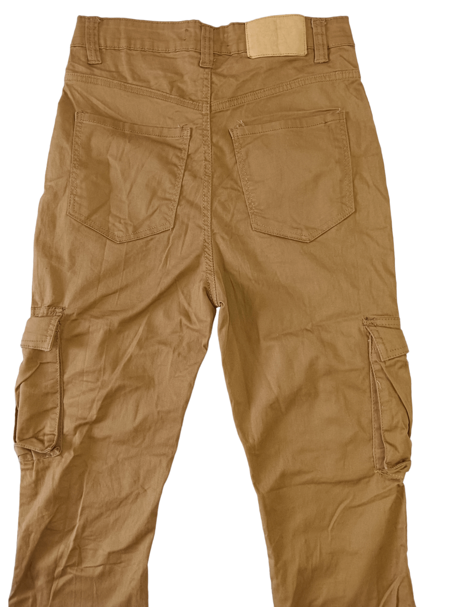 Zara ZARA GOA Inspired Stretchable Super Flared Cargo Pants Size US 28 / EU 44 - 4 Thumbnail