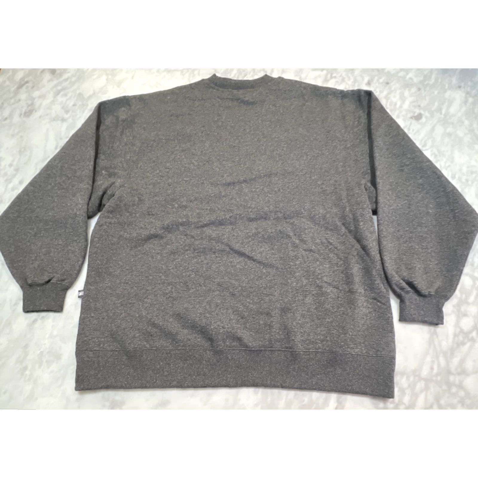 Adidas VINTAGE Adidas Sweatshirt Mens Large Gray Trifoil Fleece Pullover Crewneck Size US L / EU 52-54 / 3 - 5 Thumbnail