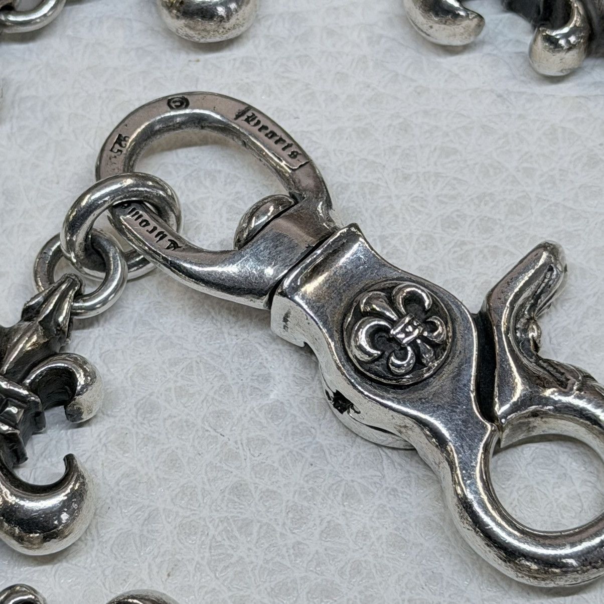 Chrome Hearts Chrome Hearts Heavy Fleur 11-Link Wallet Chain Size ONE SIZE - 3 Thumbnail