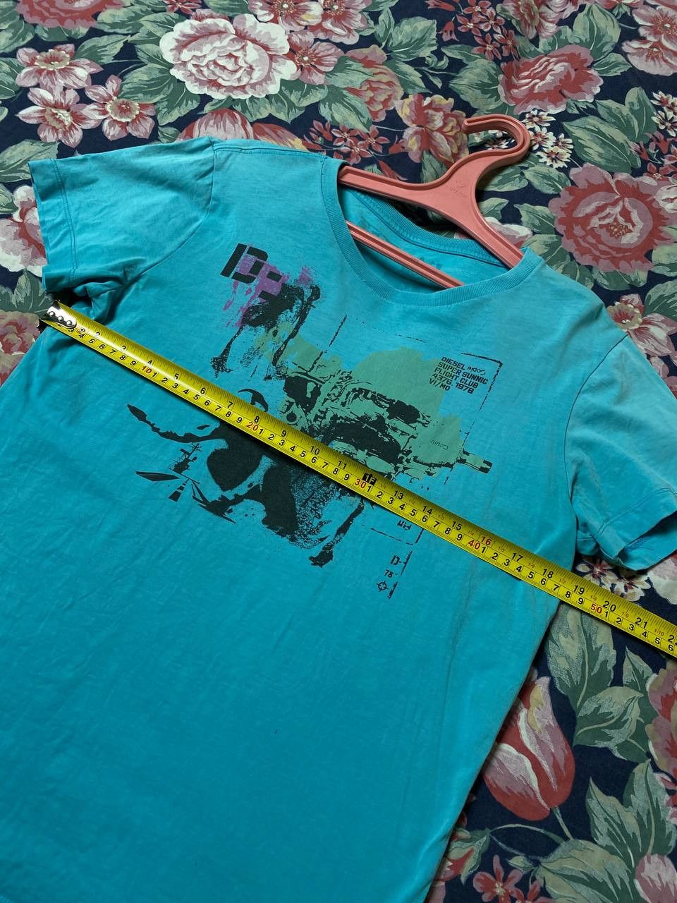 Diesel × Japanese Brand DIESEL VINTAGE BIG CENTER LOGO T SHIRT Size US M / EU 48-50 / 2 - 6 Thumbnail
