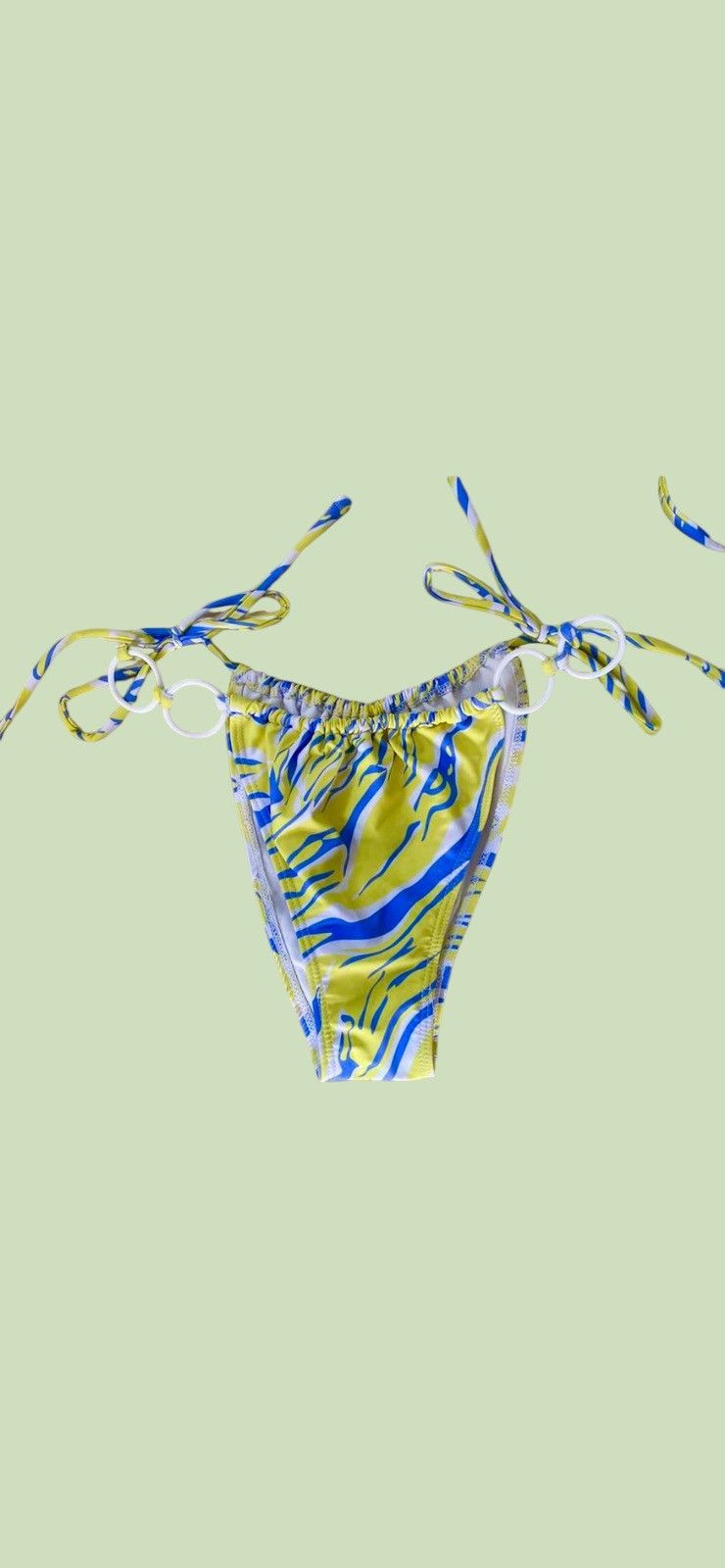 Other 💛 Yellow & blue bikini set 🩵 Size L / US 10 / IT 46 - 3 Thumbnail