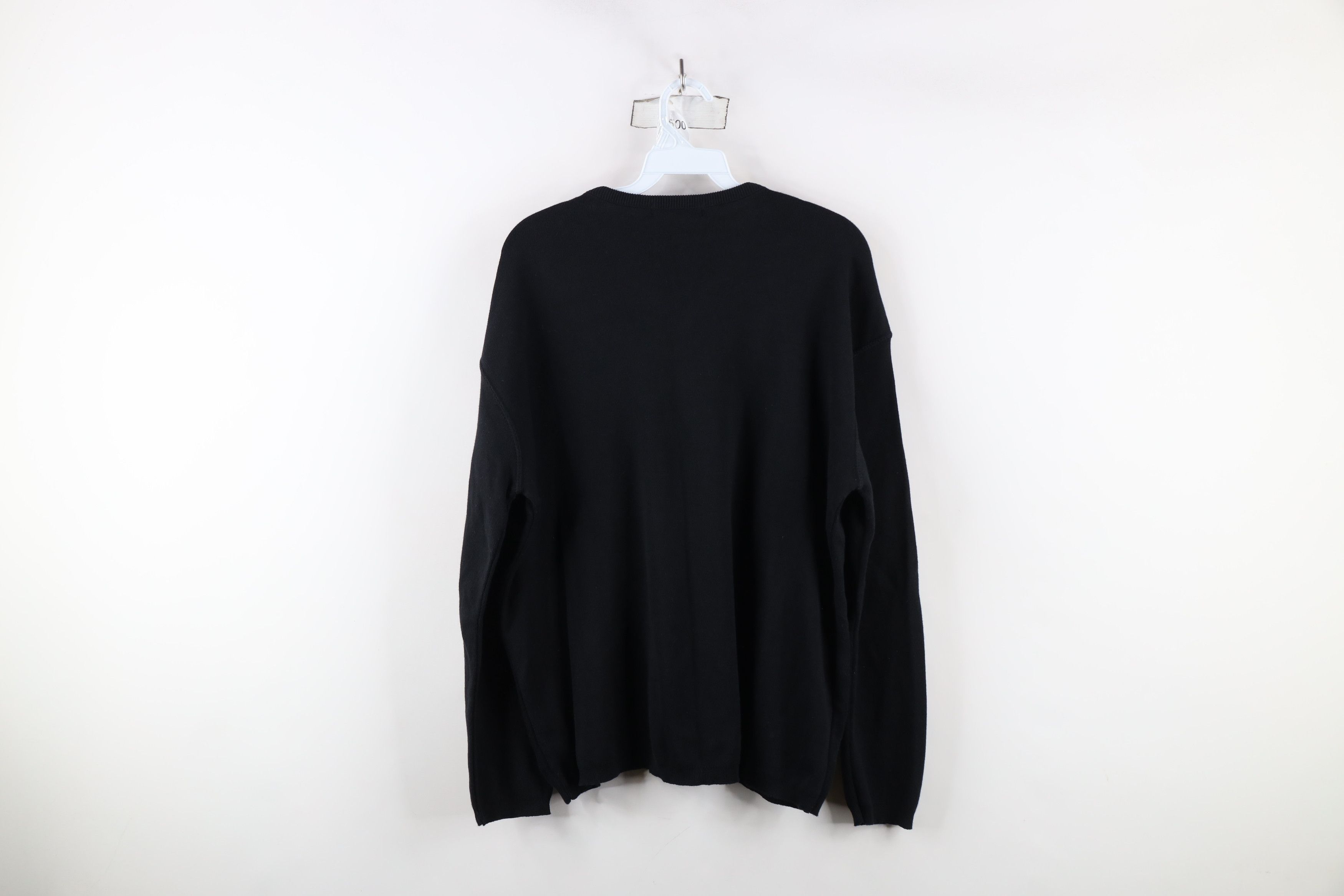 Eddie Bauer × Vintage Deadstock Vintage 90s Eddie Bauer Knit Sweater Black USA Size S / US 4 / IT 40 - 7 Thumbnail