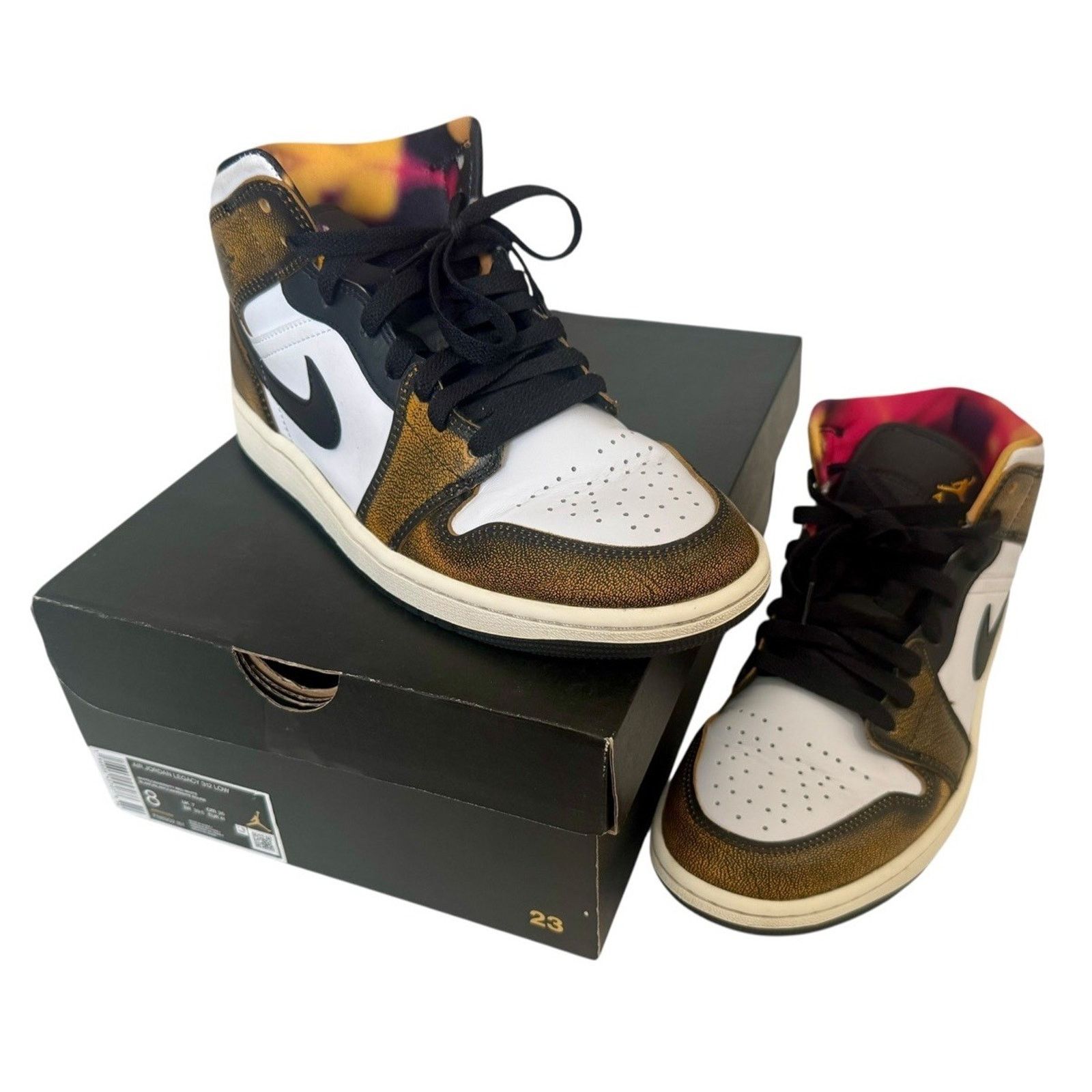 Nike NIKE AIR JORDAN 1 Mid SE Retro Wear Away Taxi Shoes Mens 7.5 Size US 7.5 / EU 40-41 - 3 Thumbnail