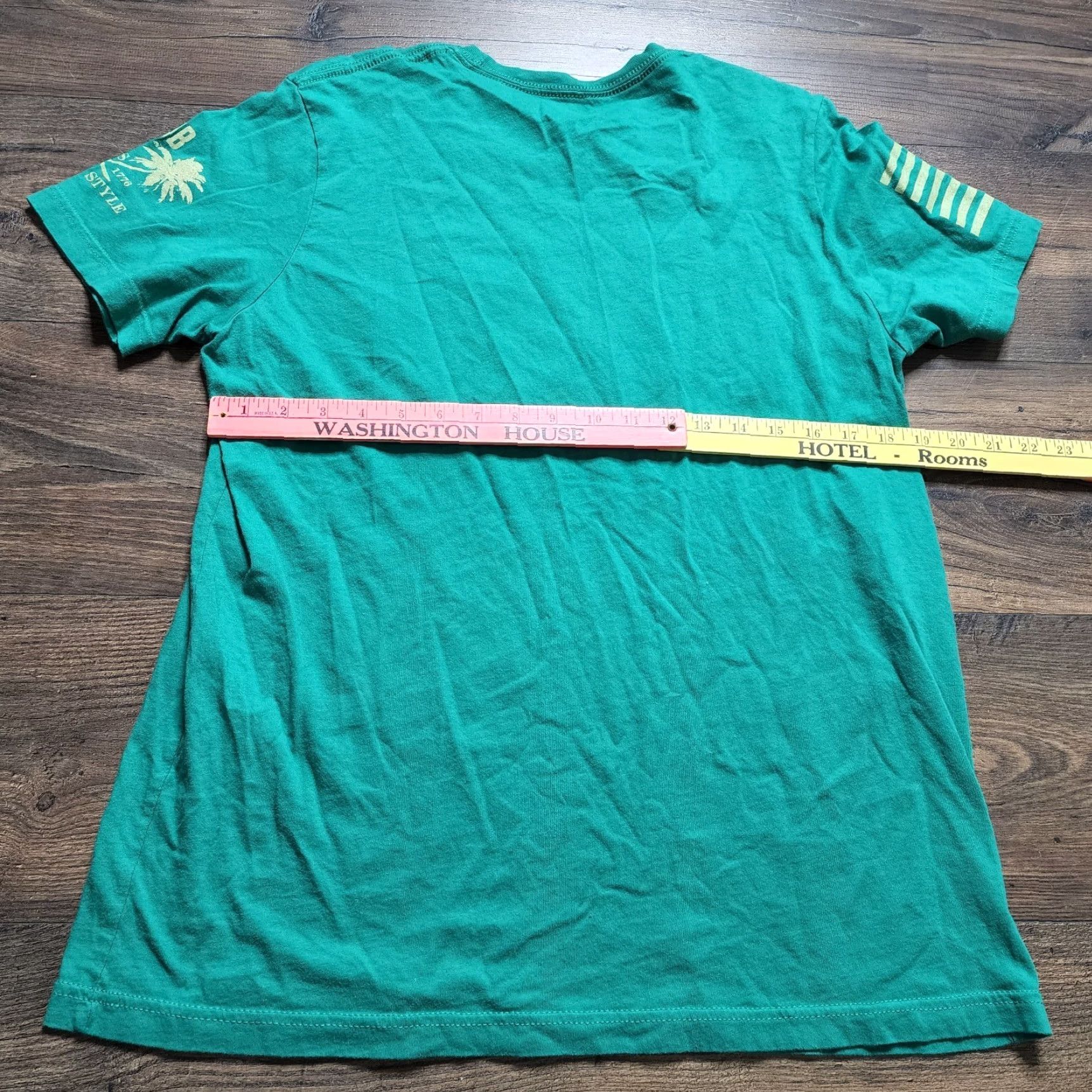 Vintage GRUNT STYLE Mens L T Shirt GREEN World Champs Body Stacking Club Size US L / EU 52-54 / 3 - 2 Thumbnail
