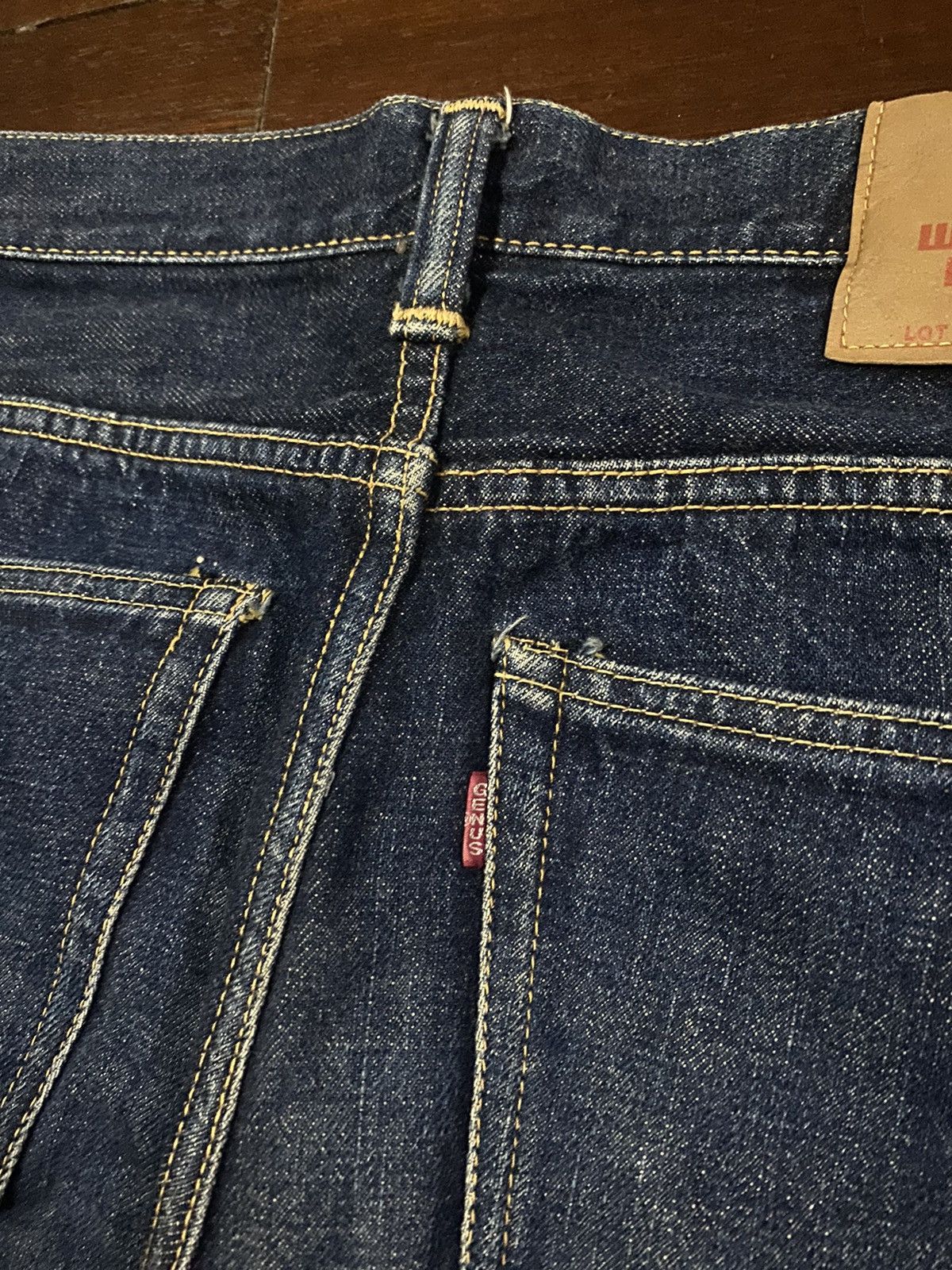 Warehouse AMAZING FIRE 🔥 VTG WAREHOUSE COMPANY BOOT CUT Size US 28 / EU 44 - 20 Thumbnail