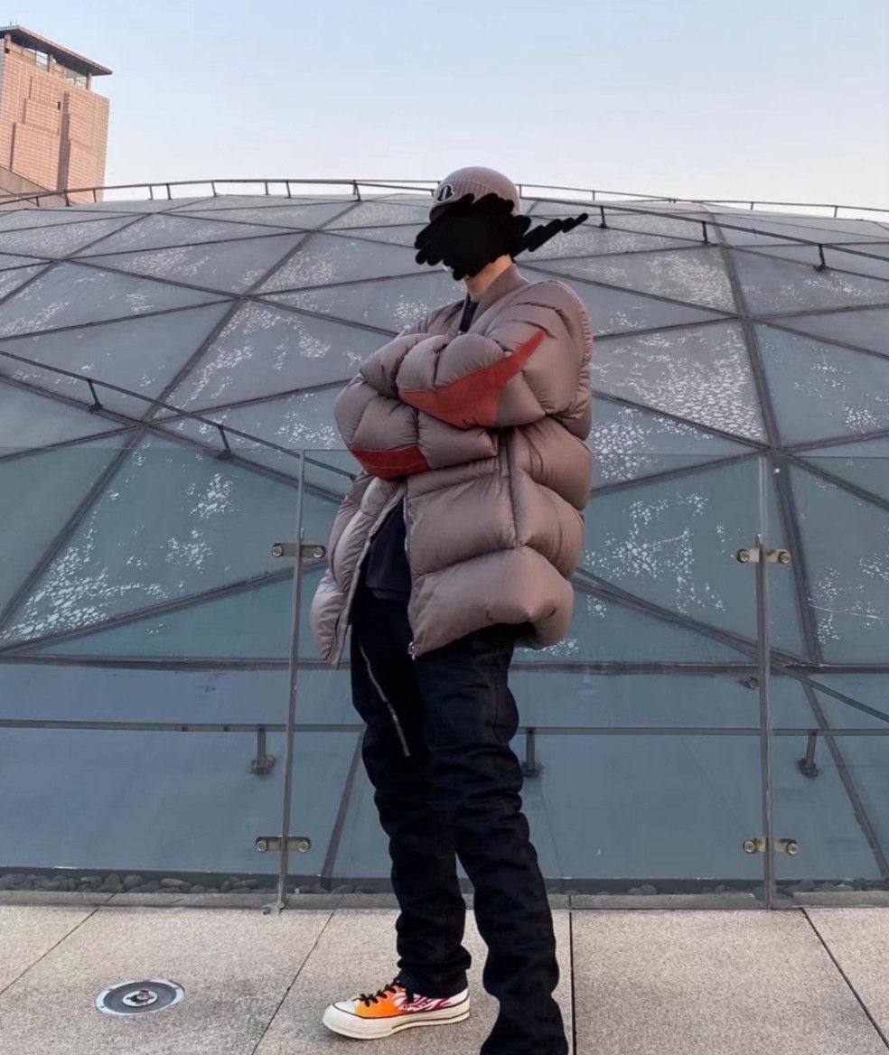 Rick Owens 19FW dust/burnt pink suede patchwork down jacket super rare Size US M / EU 48-50 / 2 - 5 Thumbnail