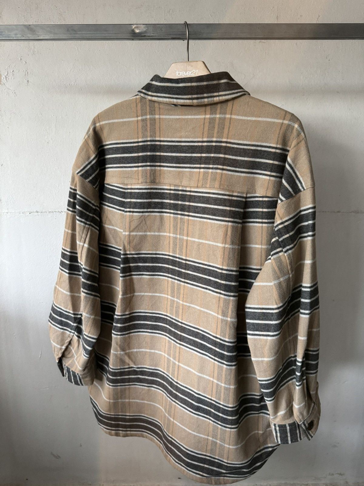Issey Miyake Japanese brand GU Tartan Flannel Double Pocket Button Jacket Size US XXL / EU 58 / 5 - 3 Thumbnail