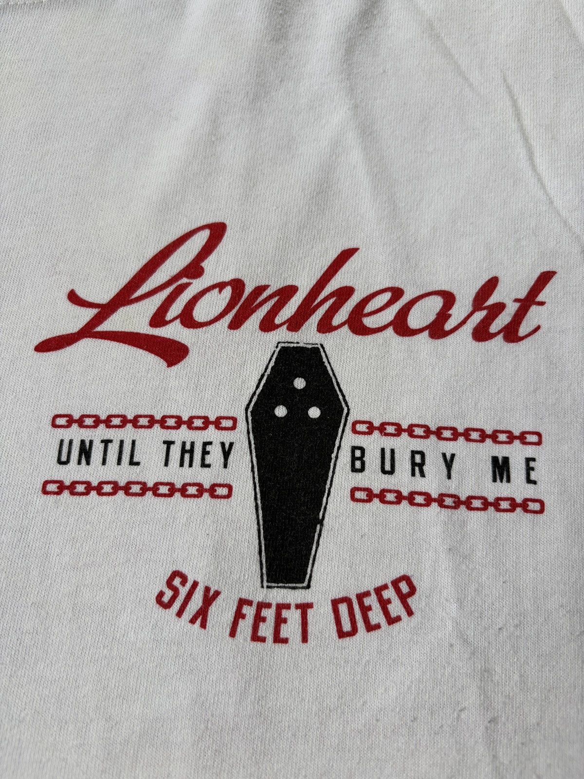 Band Tees Lionheart Hardcore Band T-shirt Size US L / EU 52-54 / 3 - 4 Thumbnail