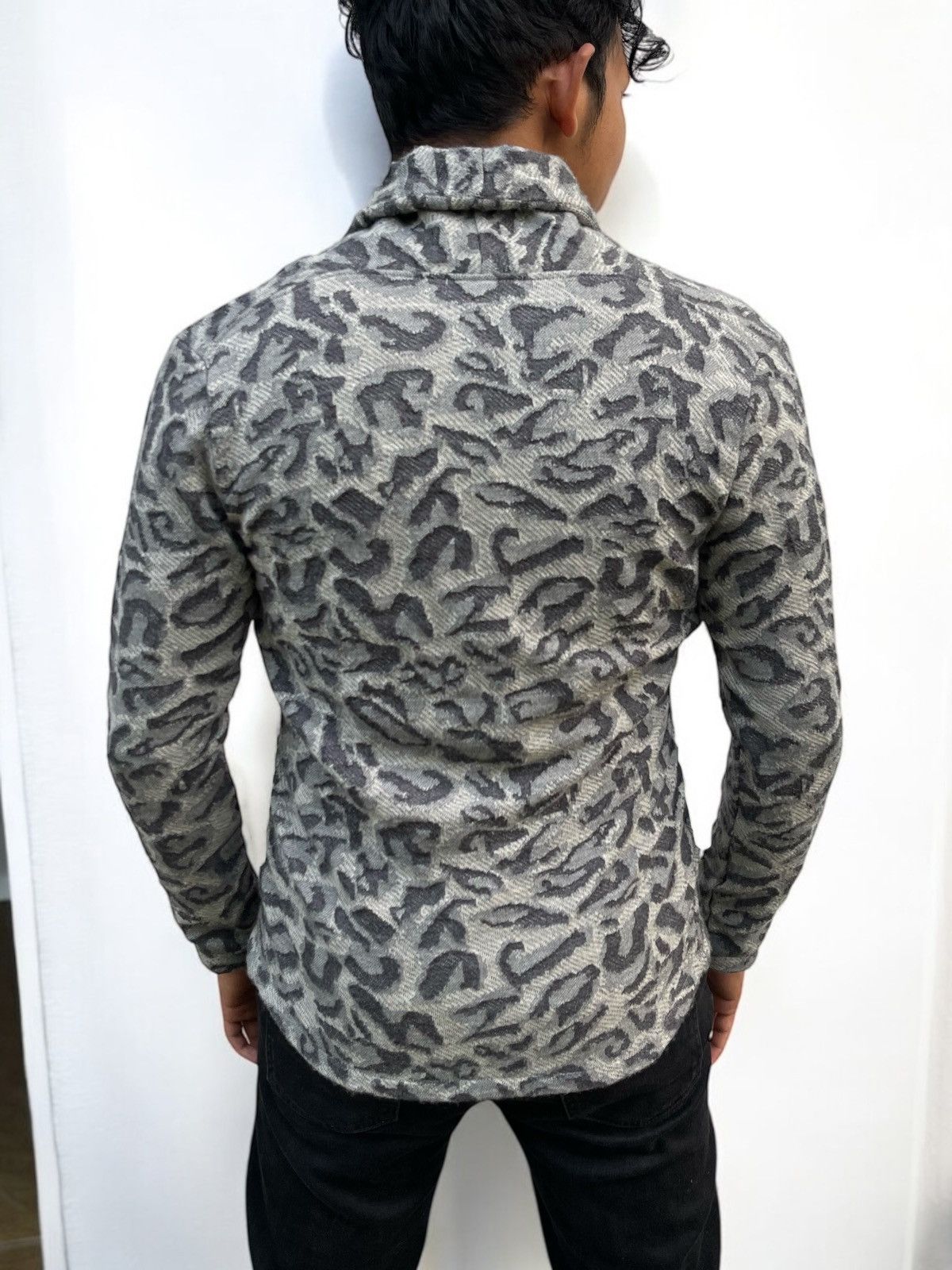 Designer × FACTOTUM × Japanese Brand 🔥RARE🔥 FACTOTUM JAPAN WOOL CHEETAH STYLE CARDIGAN Size US S / EU 44-46 / 1 - 2 Thumbnail
