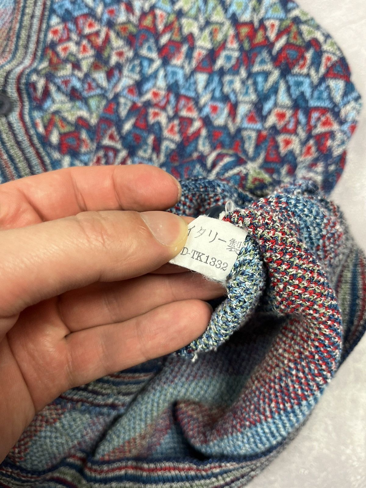 Missoni Missoni Sport Knitted Pattern Cardigan Sweater archive Size US M / EU 48-50 / 2 - 8 Thumbnail