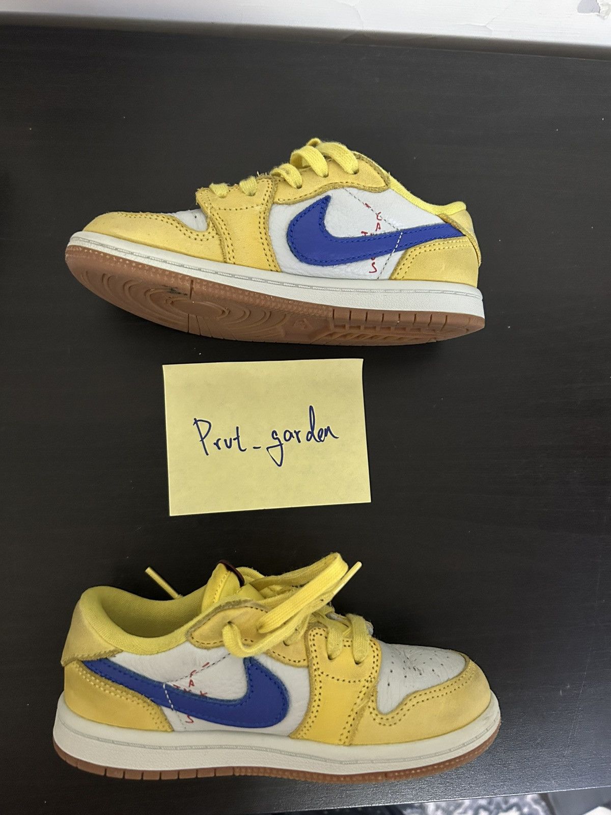 Nike (Kids) Air Max 1 Travis Scott Cactus Jack TD 11C Size US 11 / EU 44 - 4 Thumbnail
