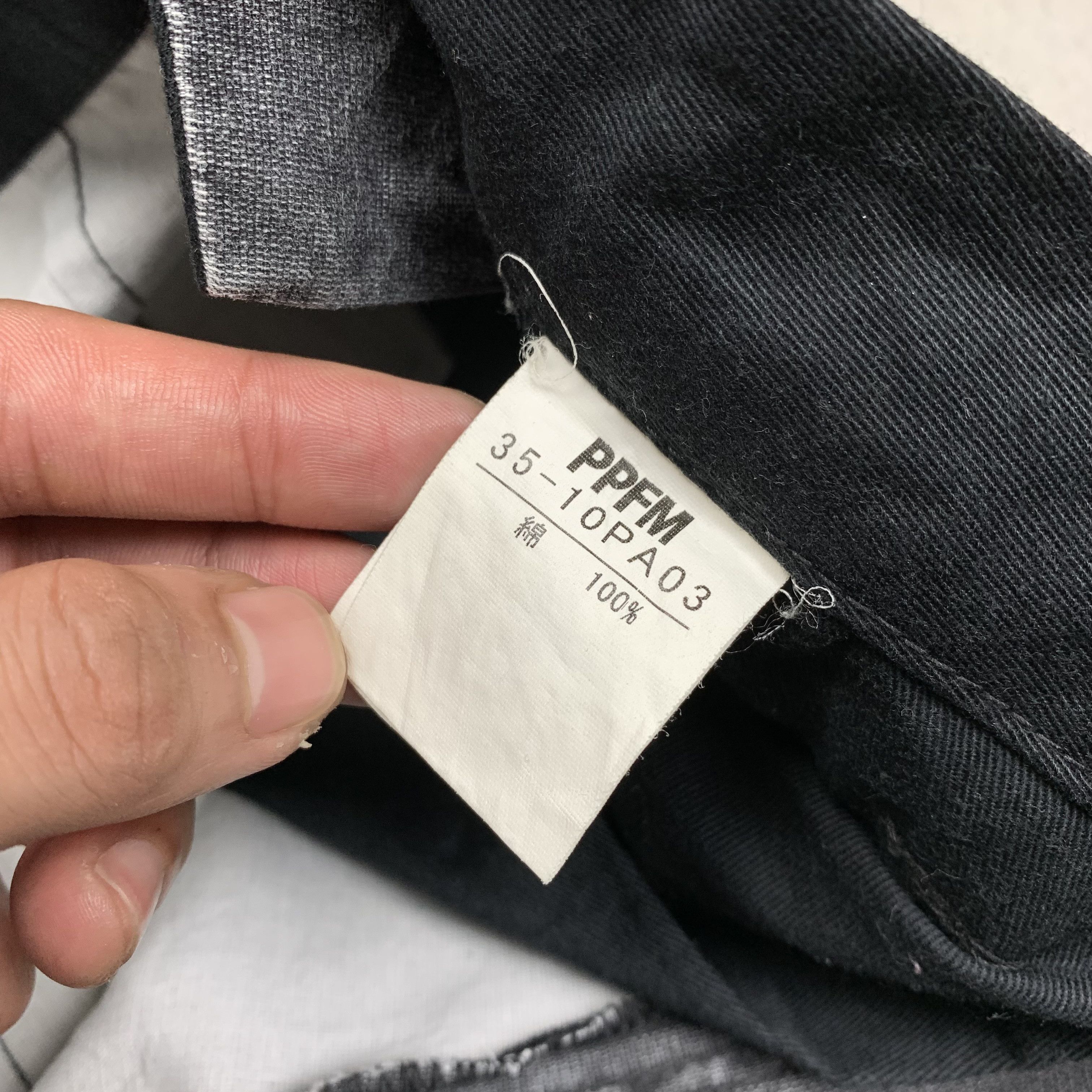 PPFM Pants Japanese Brand Multi Pocket Baggy