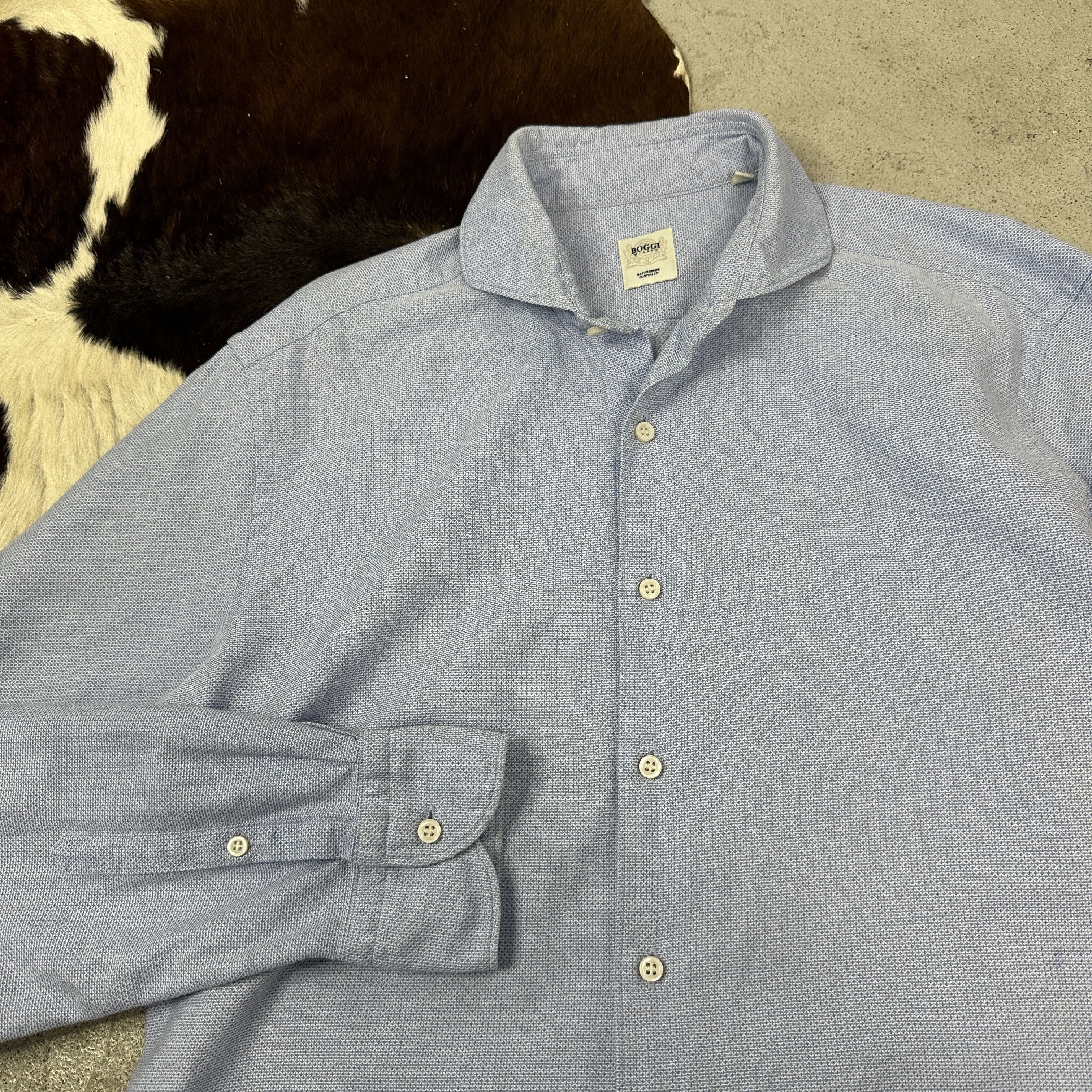 Boggi × Vintage Boggi Milano Shirt Size US L / EU 52-54 / 3 - 3 Thumbnail