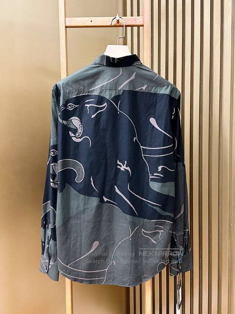 Valentino Valentino Camouflage casual long-sleeved shirt Size US L / EU 52-54 / 3 - 2 Thumbnail
