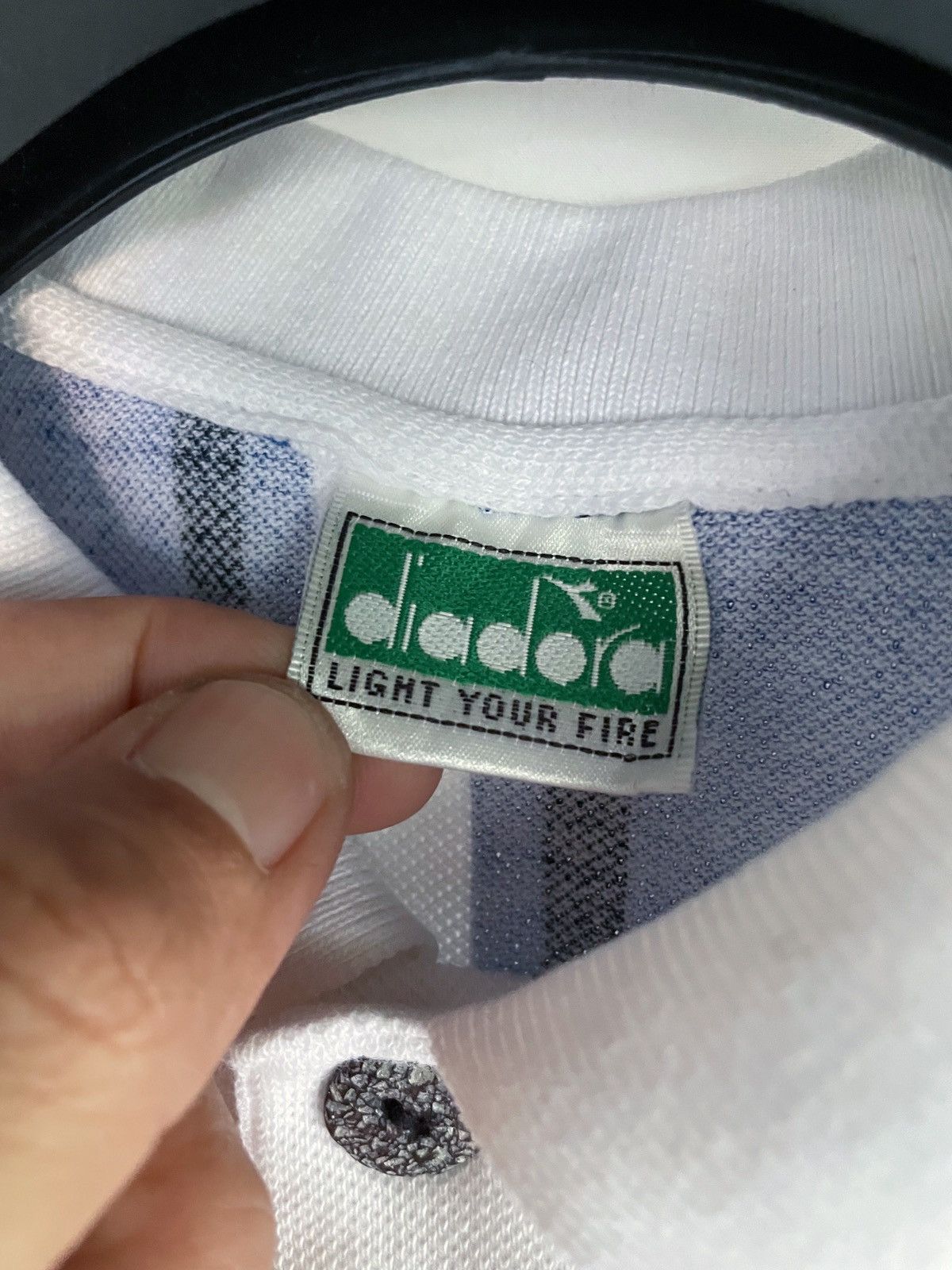 Diadora ROBERTO DIBAGGIO DIADORA POLO SHIRT Size US XL / EU 56 / 4 - 6 Thumbnail
