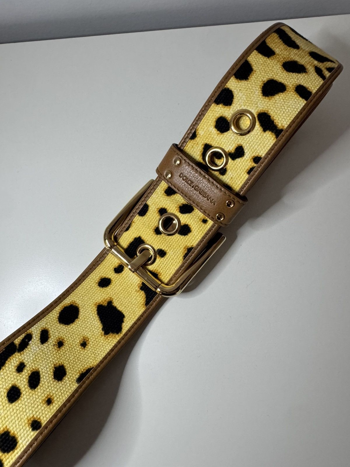 Dolce & Gabbana Dolce&Gabbana New Leopard belt Size ONE SIZE - 3 Thumbnail