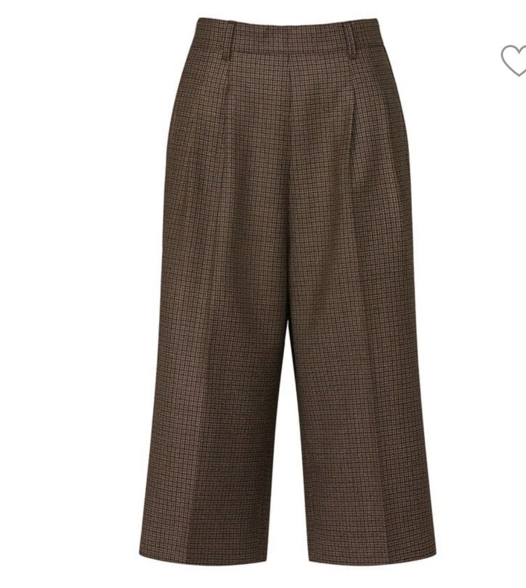 Maison Margiela Wool Plaid Culottes Size 25" / US 0 / IT 36 - 2 Thumbnail