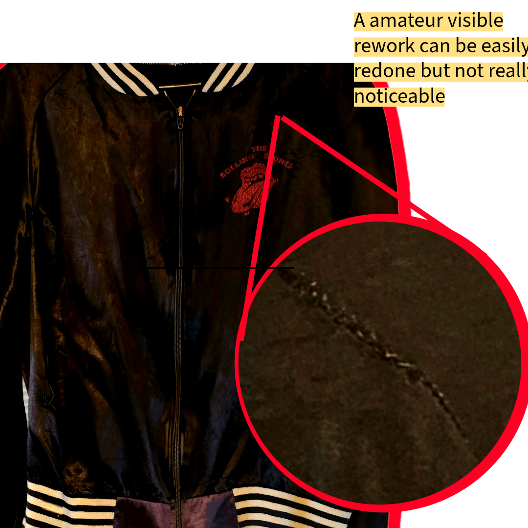 The Rolling Stones Rolling Stones Vintage Collectors Tour Jacket Size US M / EU 48-50 / 2 - 5 Thumbnail