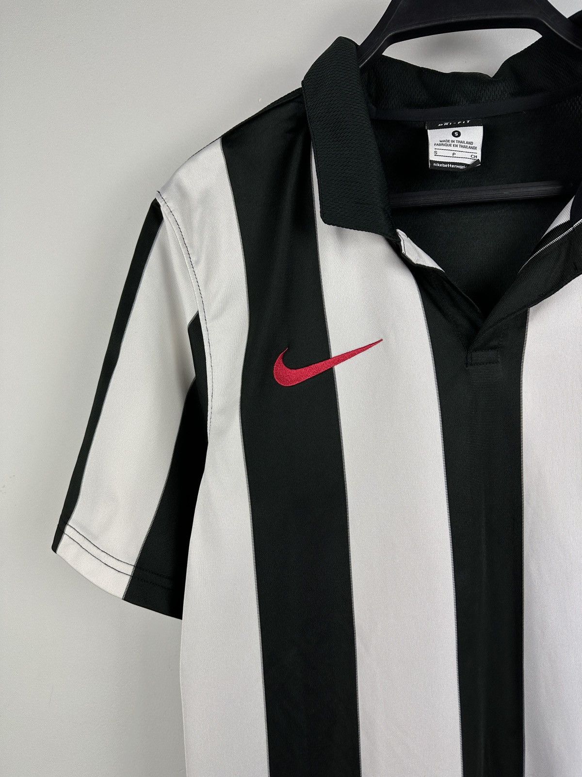 Nike × Vintage Blokecore 🔥 Vintage Nike Stripped Jersey Size US S / EU 44-46 / 1 - 2 Thumbnail