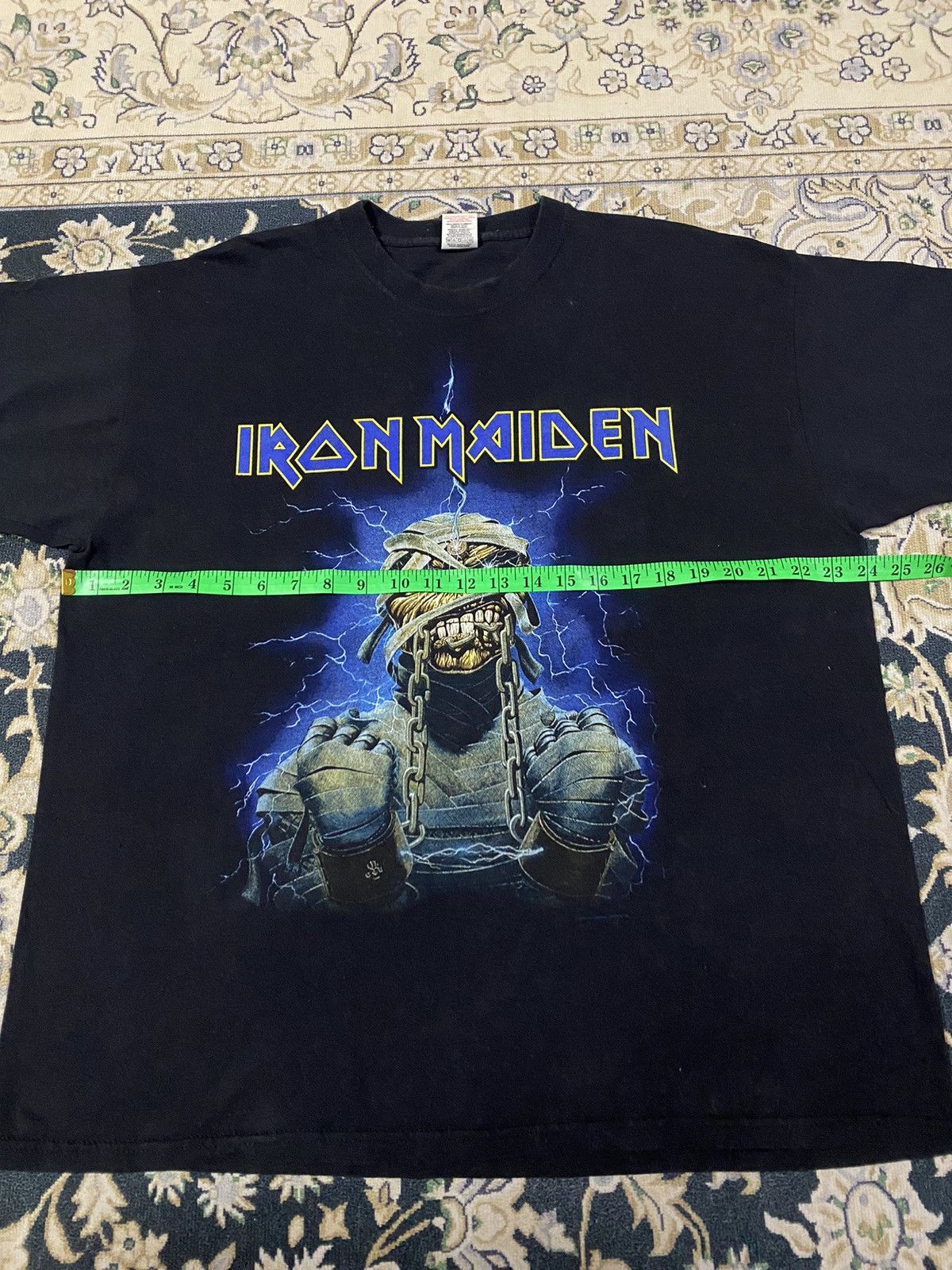 Iron Maiden Vintage Iron Maiden Band Tees Size US XXL / EU 58 / 5 - 12 Thumbnail