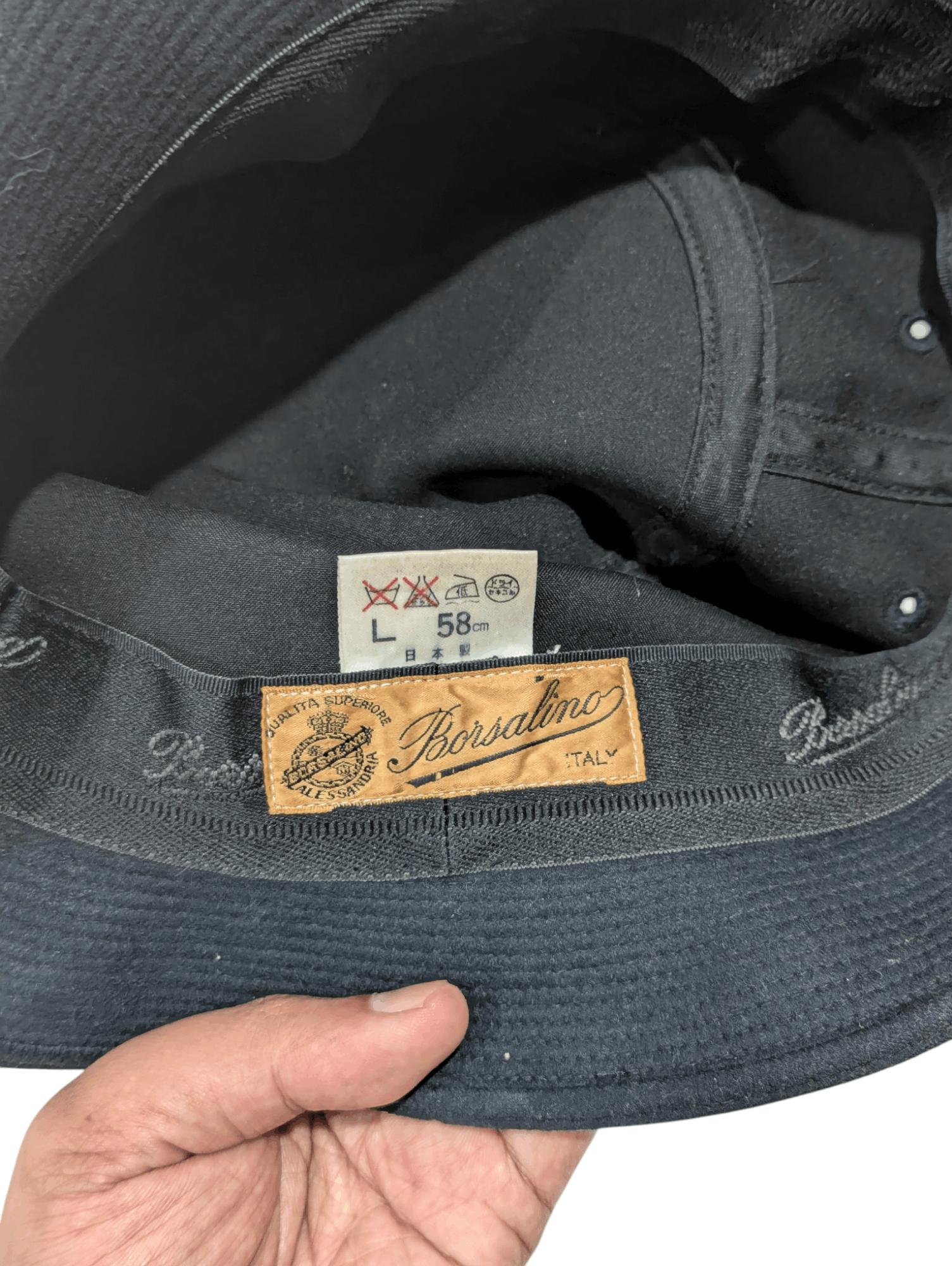 Borsalino BORSALINO ITALY BUCKET HAT Size L Size ONE SIZE - 7 Thumbnail