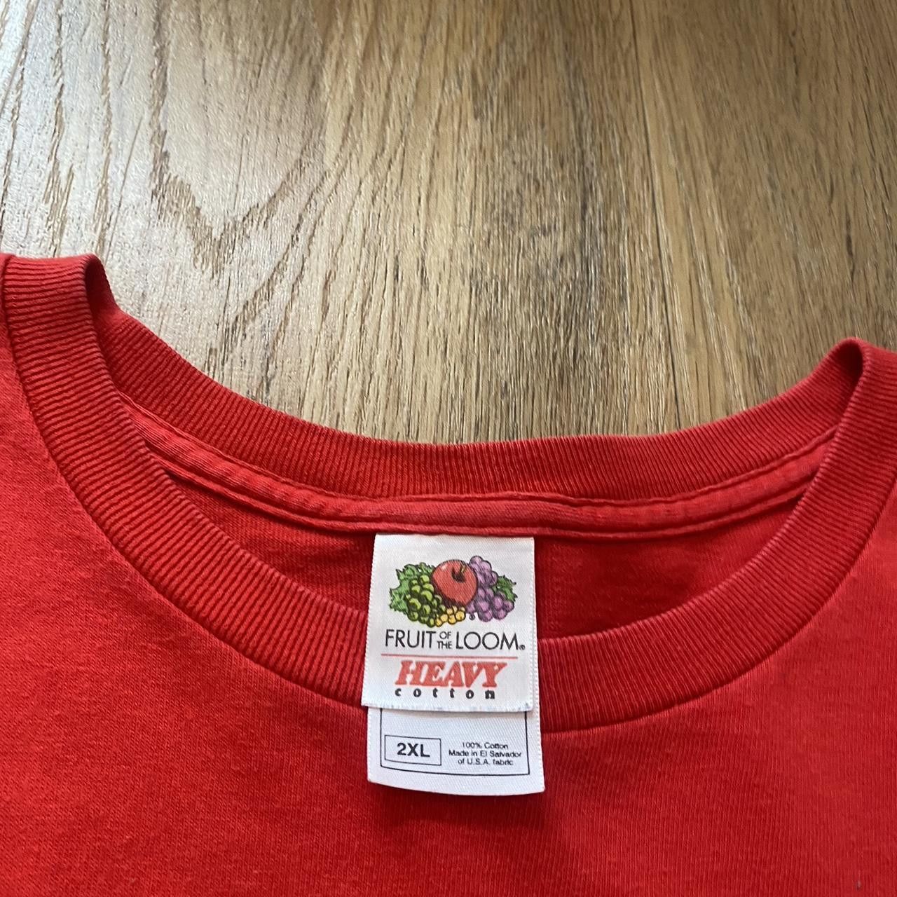 Fruit Of The Loom Fruit of the Loom red and yellow devil shirt Size US XXL / EU 58 / 5 - 4 Thumbnail