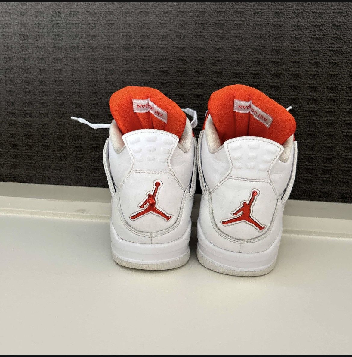 Jordan Brand × Nike Jordan 4 Metallic Orange US 11 Size US 11 / EU 44 - 4 Thumbnail