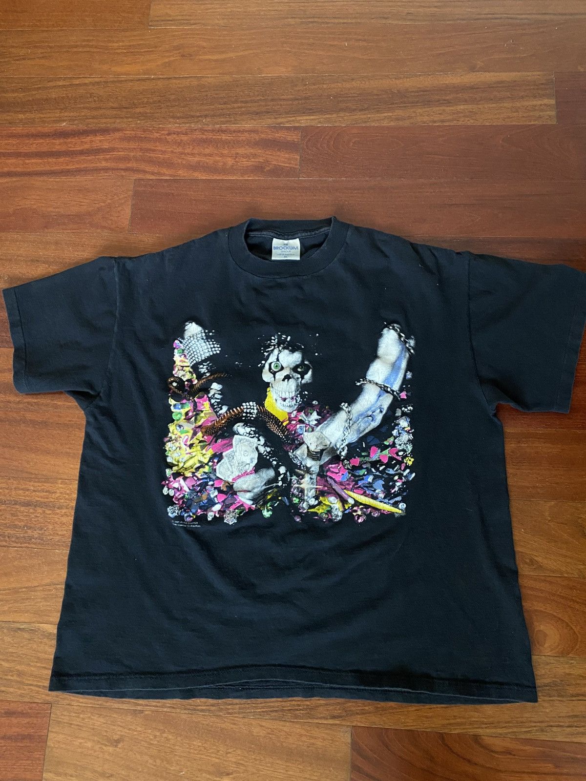Vintage Vintage 1991 Alice Cooper Tour T Shirt Rare Medium Size US M / EU 48-50 / 2 - 4 Thumbnail