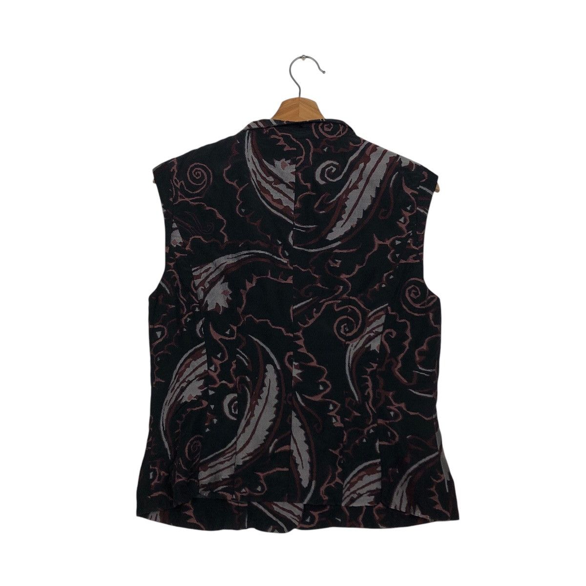 Hiroko Koshino Homme 📌Vintage Vest Jacket Batik Design Hiroko Bis Issey Miyake Size US M / EU 48-50 / 2 - 9 Thumbnail