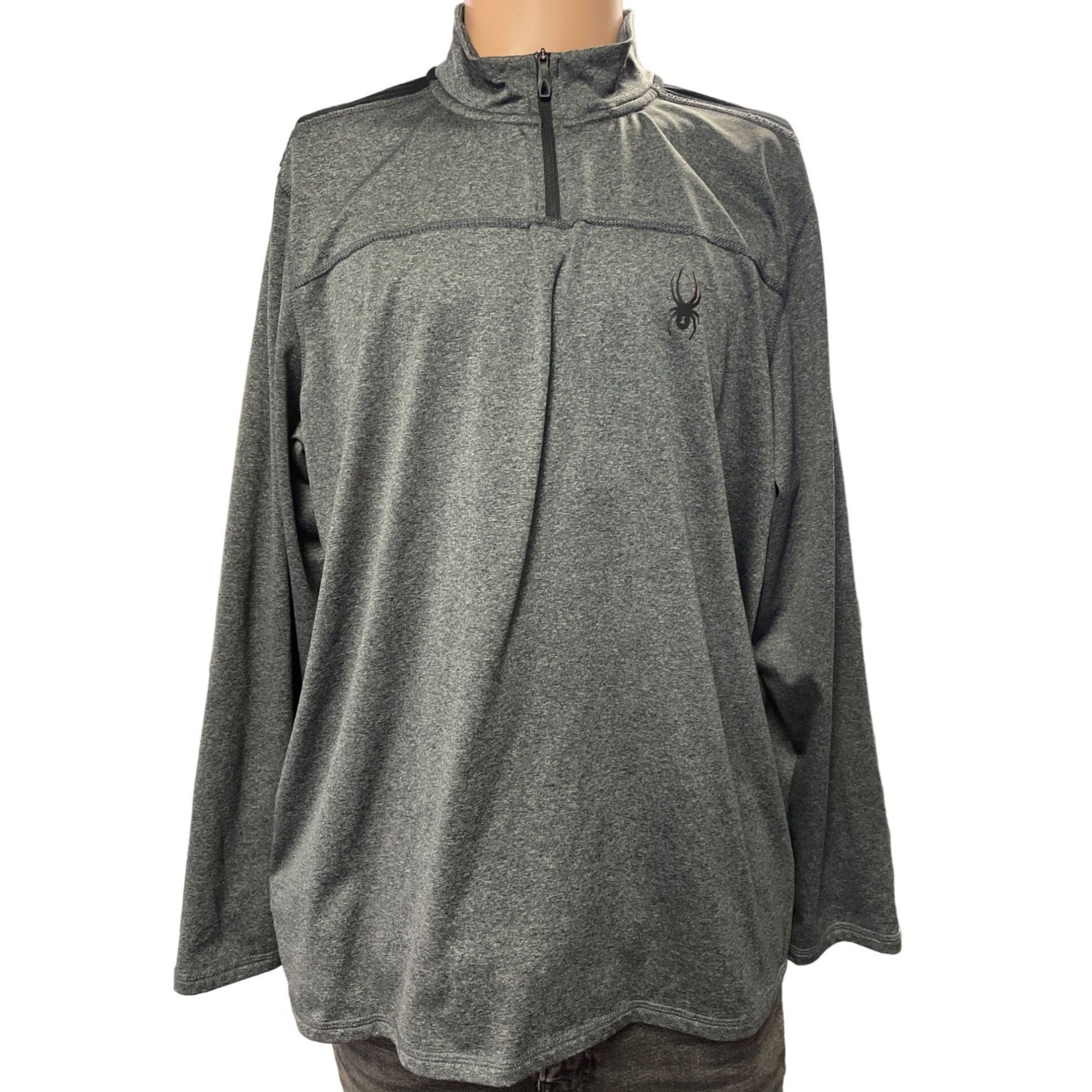 Spyder Spyder Active Men's Gray Pullover Sweater Long Sleeve Size L Size US L / EU 52-54 / 3 - 1 Thumbnail